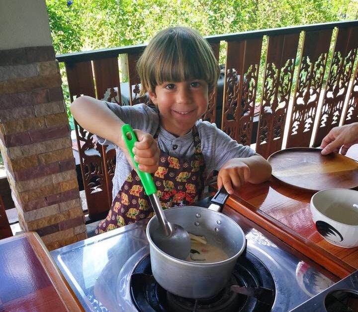 Private Class Morning & Evening with Fresh Ingredients at Organic Garden & Market