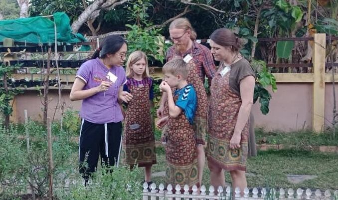 Private Class Morning & Evening with Fresh Ingredients at Organic Garden & Market