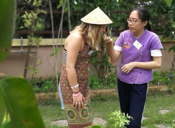 Private Class Morning & Evening with Fresh Ingredients at Organic Garden & Market