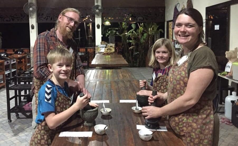 Private Class Morning & Evening with Fresh Ingredients at Organic Garden & Market