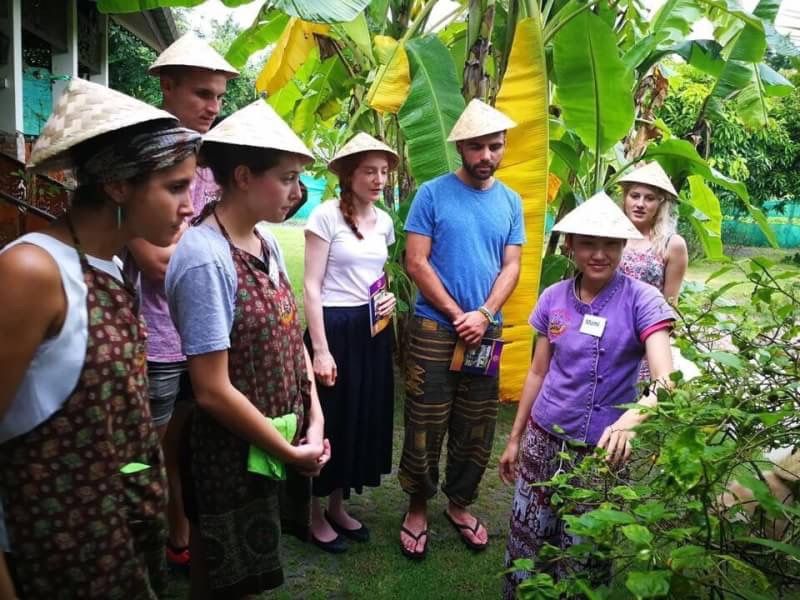Koche mit frischen Zutaten: vom thailändischen Garten zum Wok!
