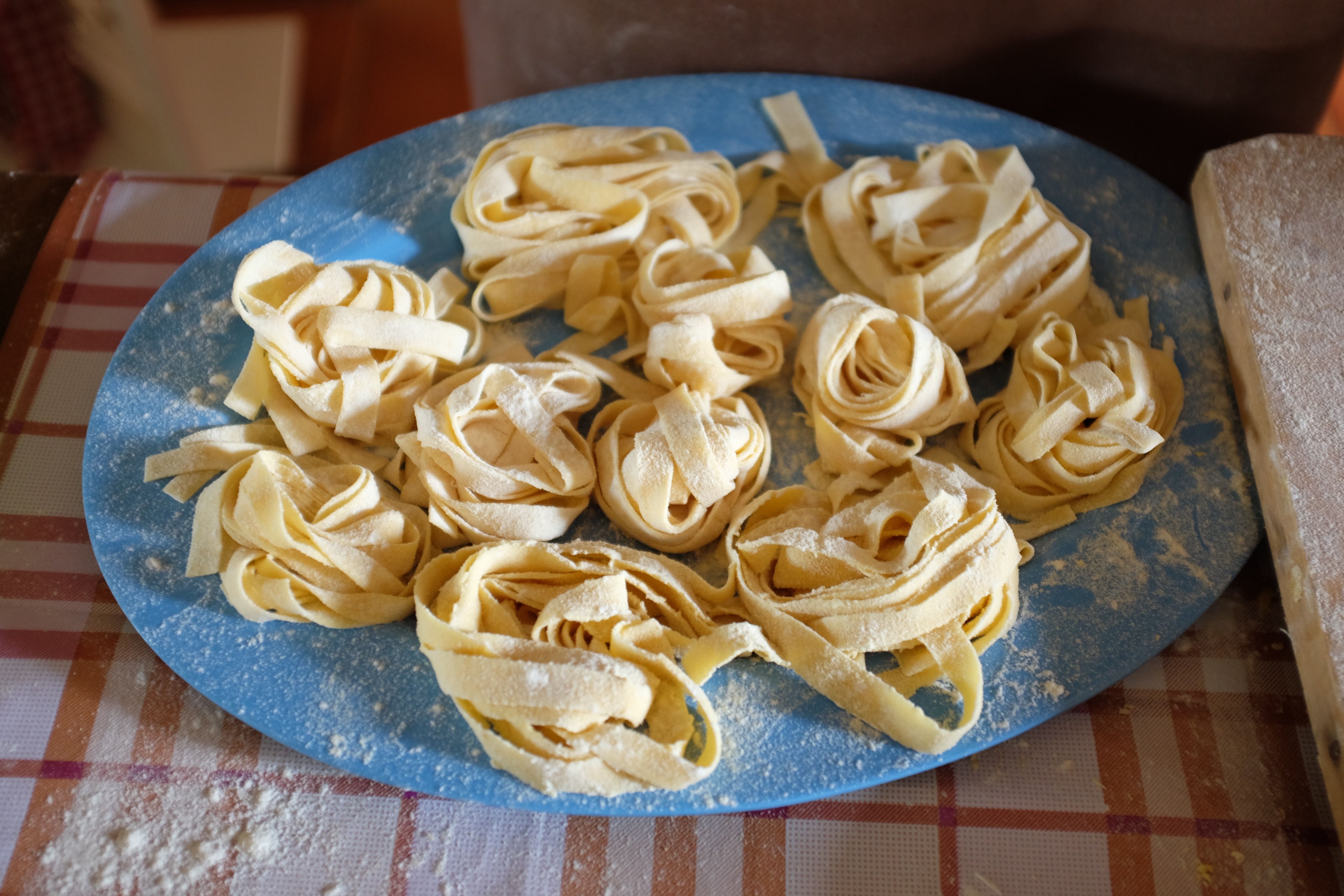 Kochen auf dem Bauernhof: Pastaherstellung