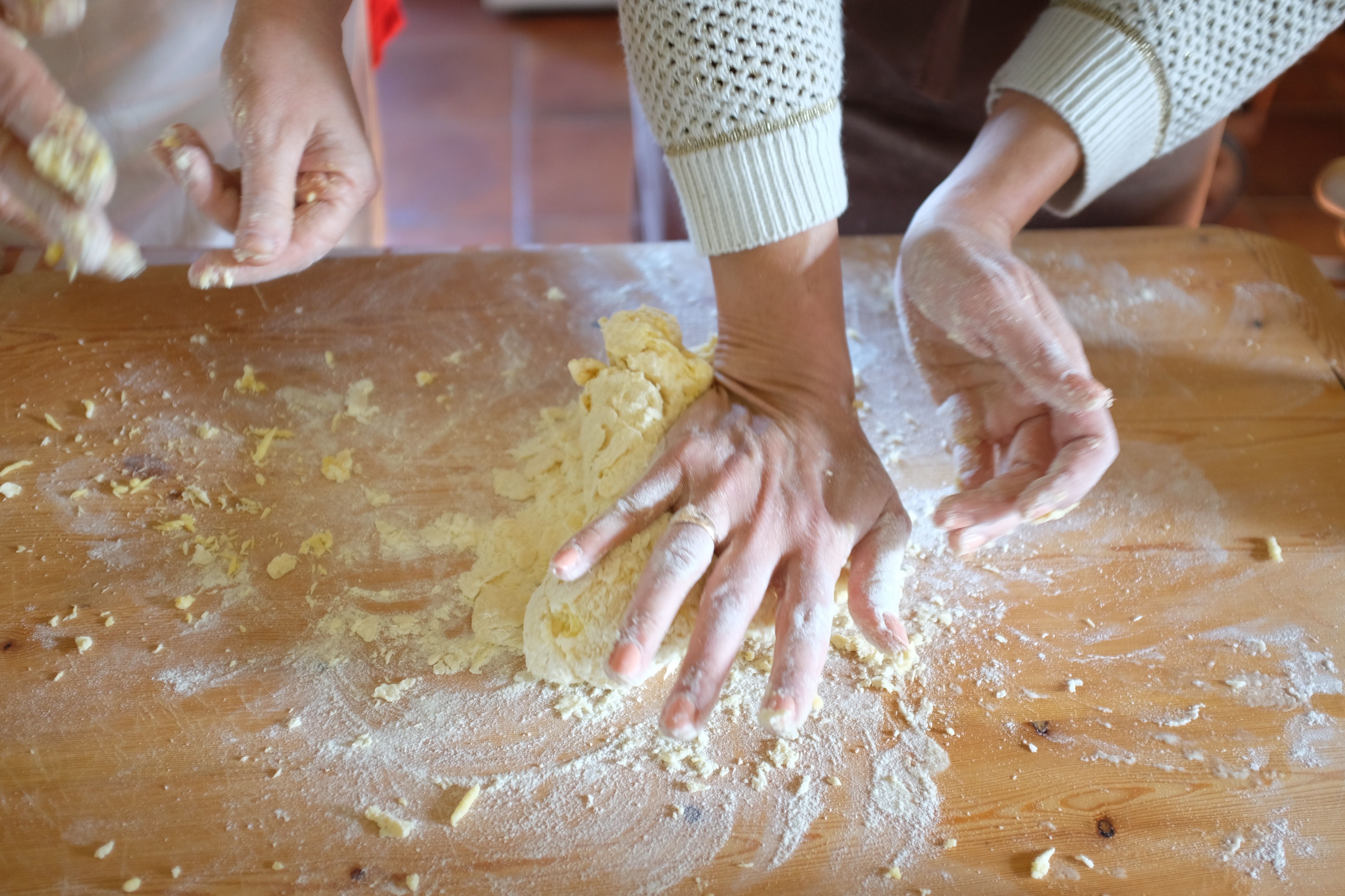 Kochen auf dem Bauernhof: Pastaherstellung