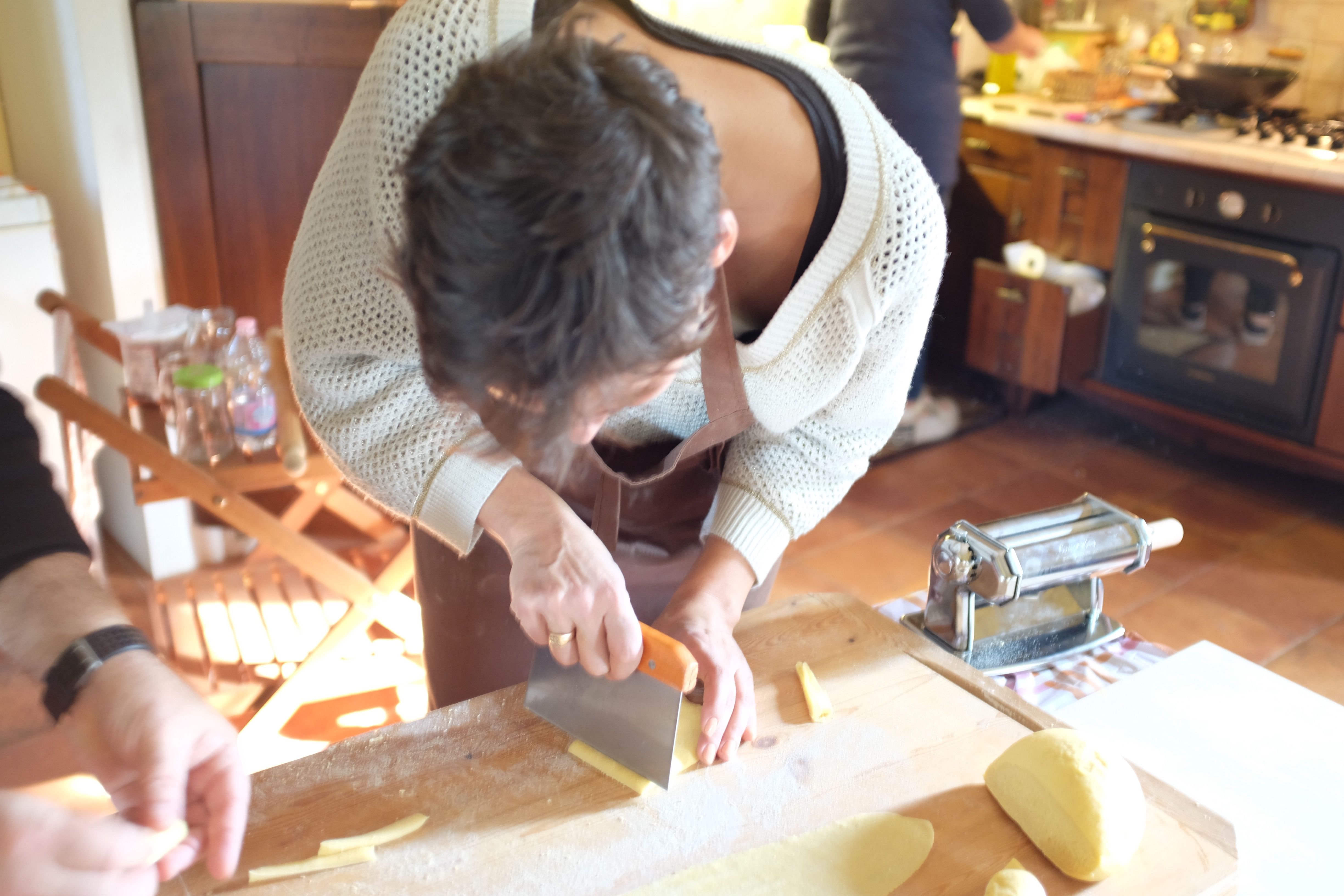 Kochen auf dem Bauernhof: Pastaherstellung