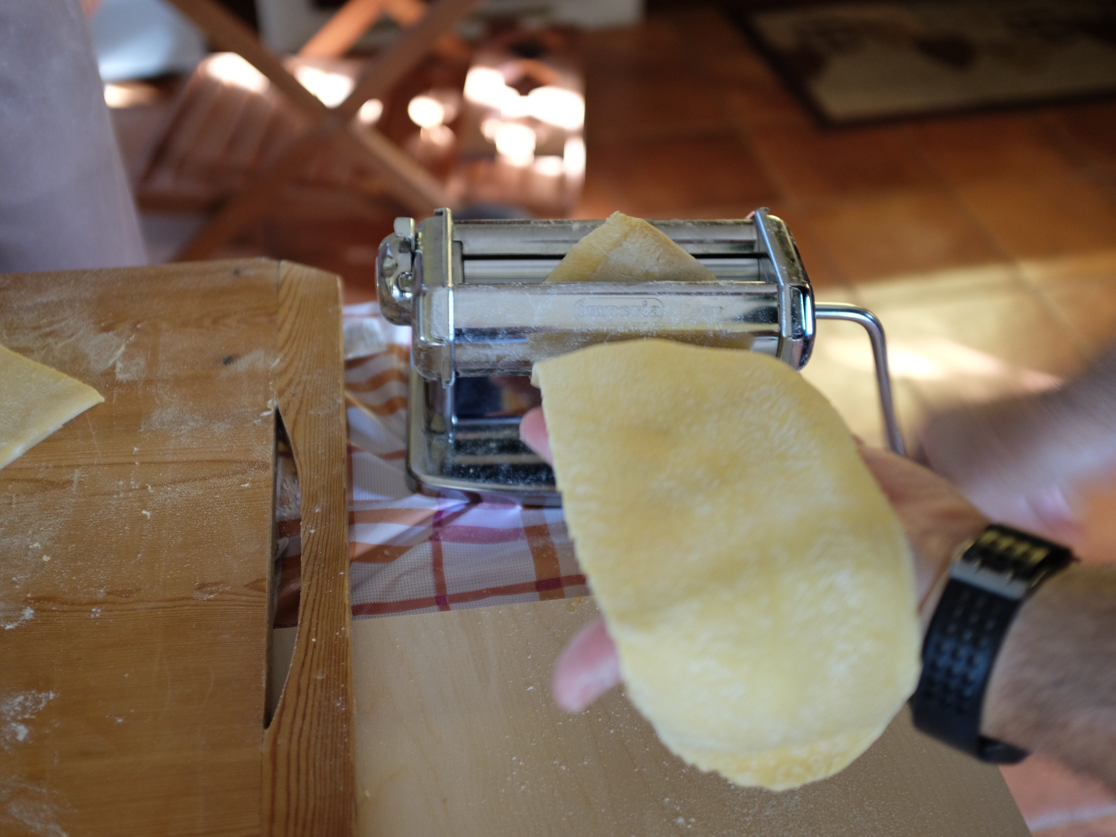 Kochen auf dem Bauernhof: Pastaherstellung