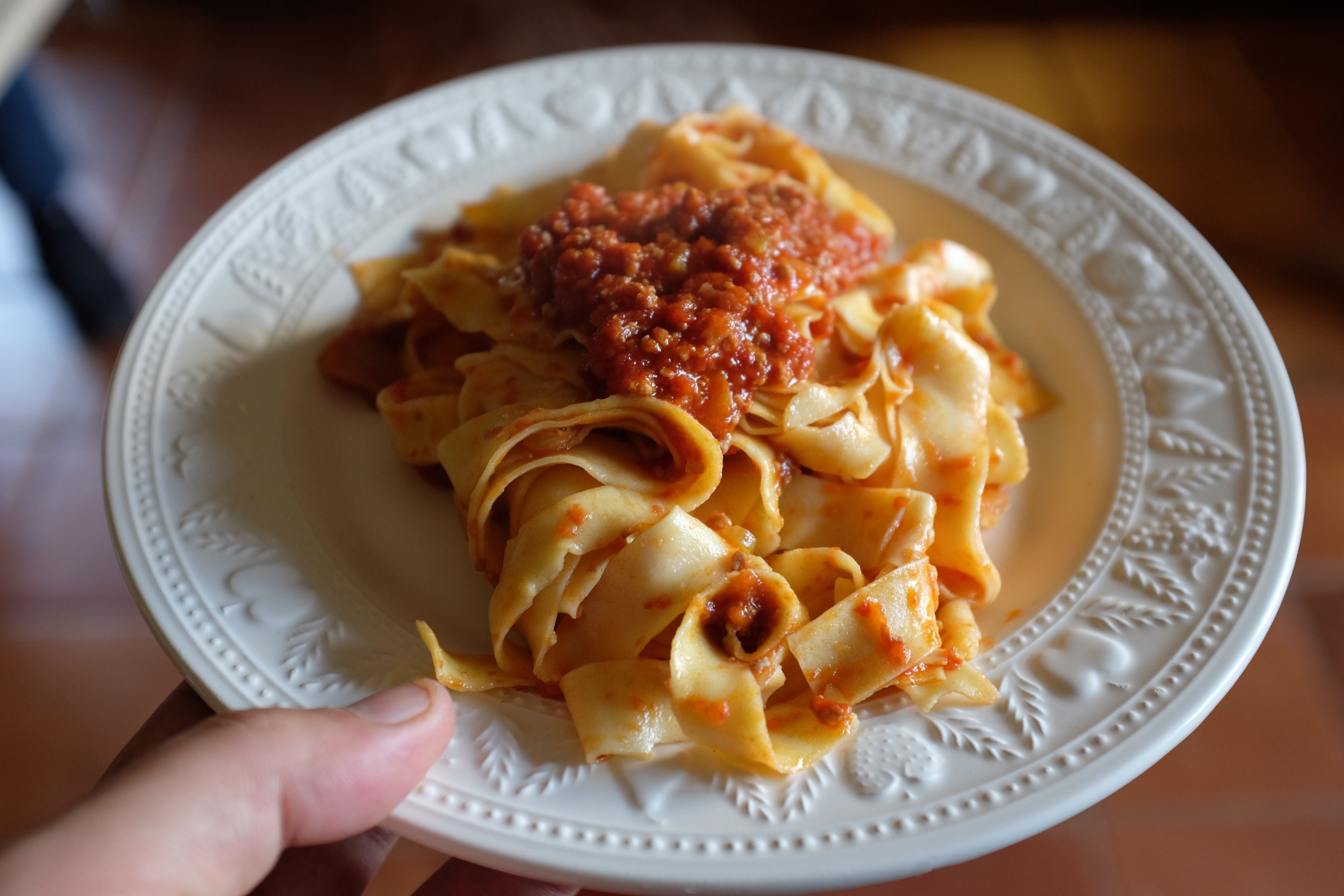 Kochen auf dem Bauernhof: Pastaherstellung