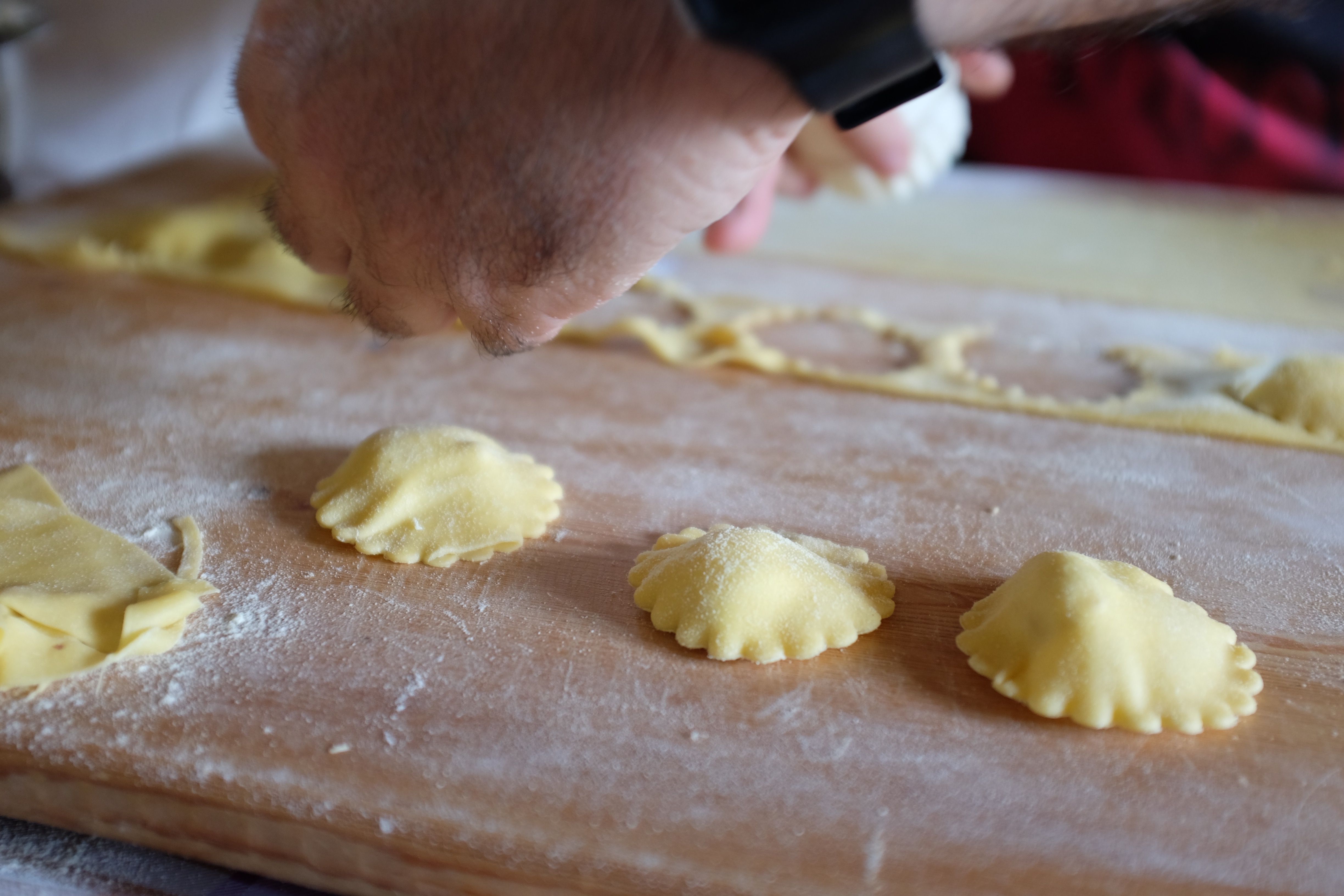 Kochen auf dem Bauernhof: Pastaherstellung