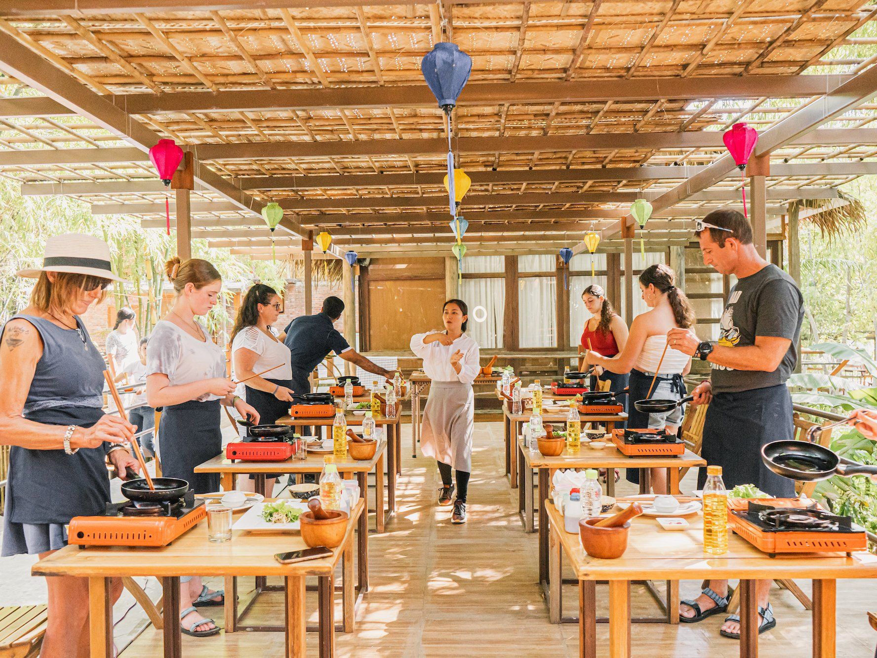 Adventurous Cooking Class on Bamboo Forest Island