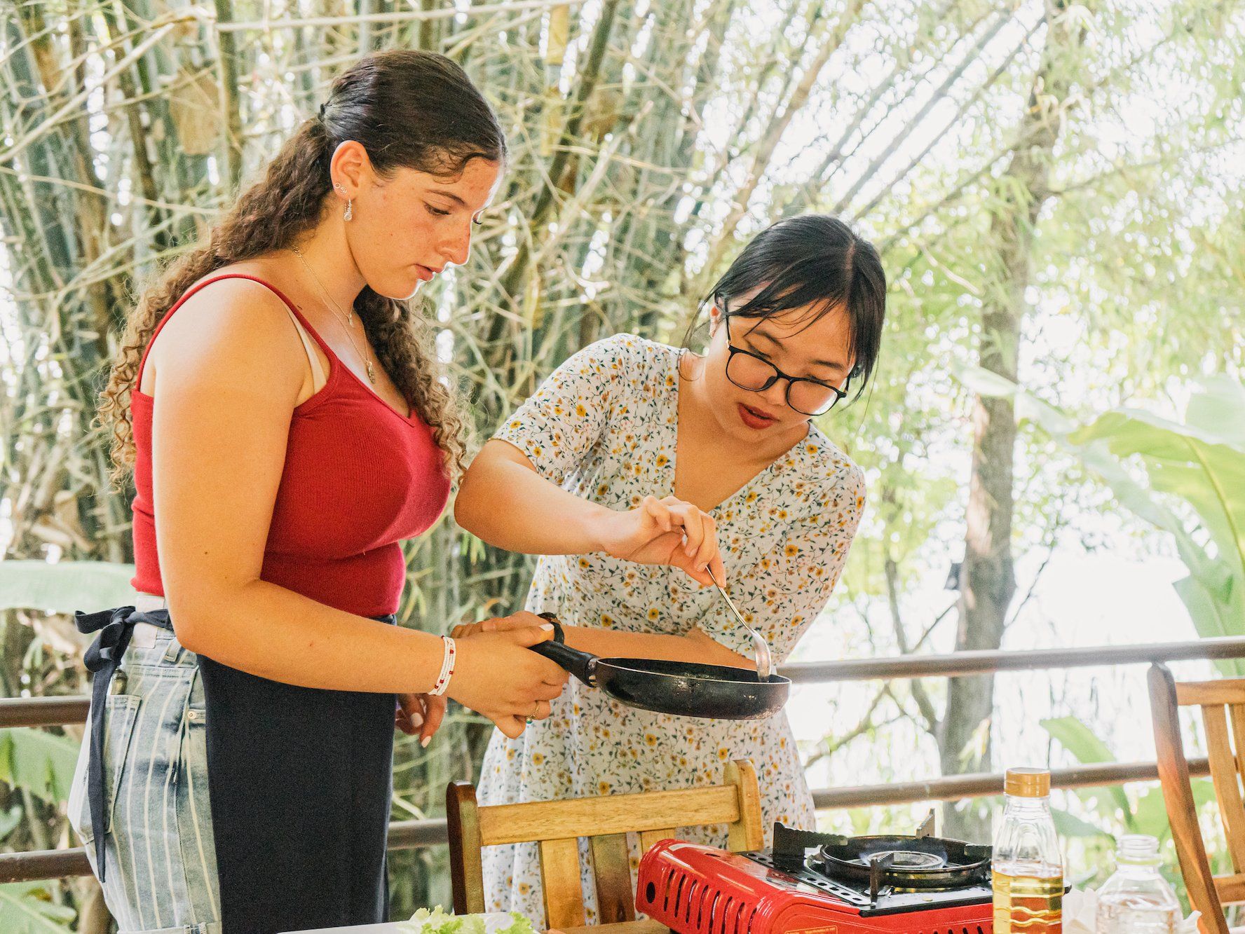 Adventurous Cooking Class on Bamboo Forest Island