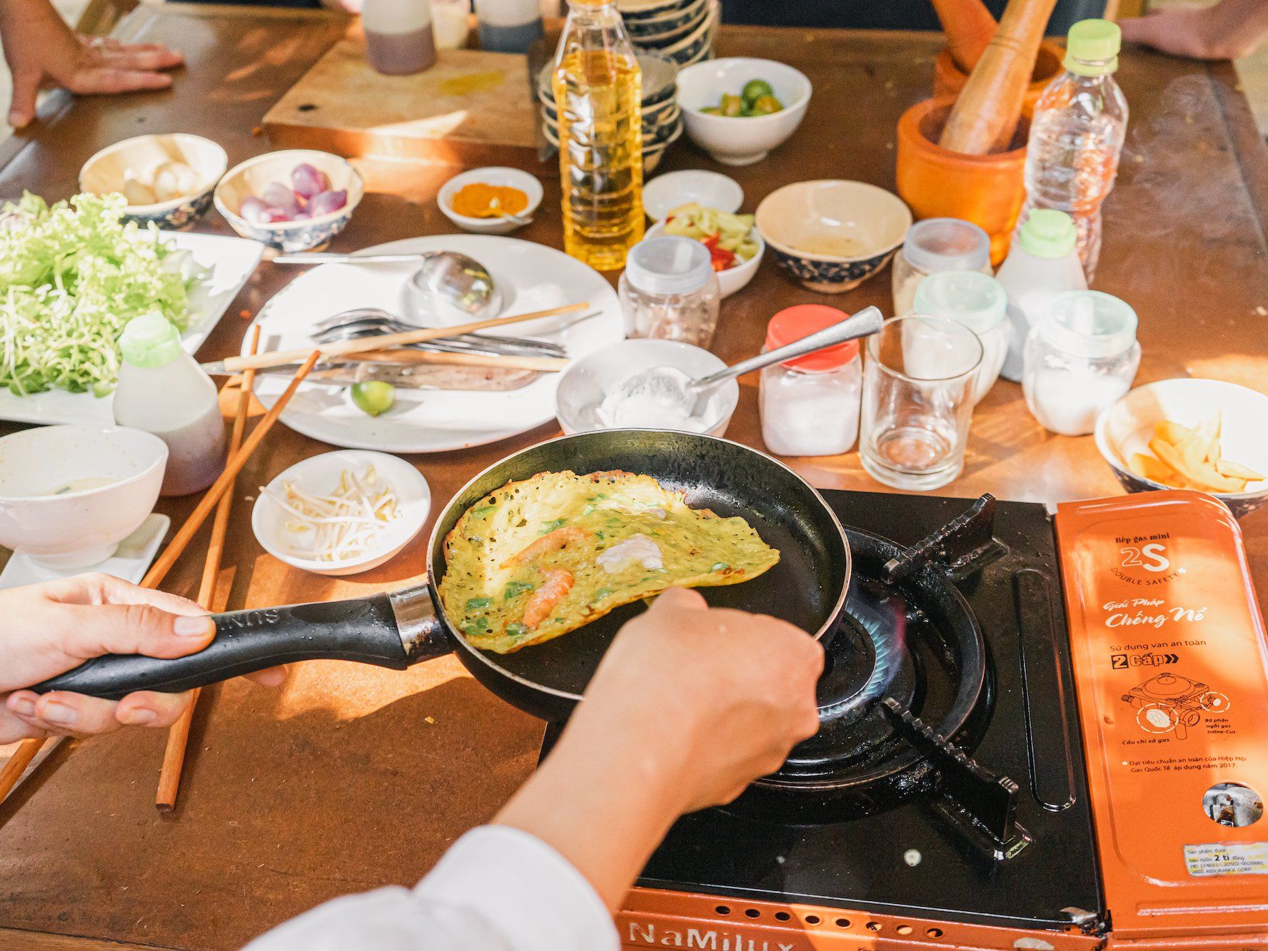 Adventurous Cooking Class on Bamboo Forest Island