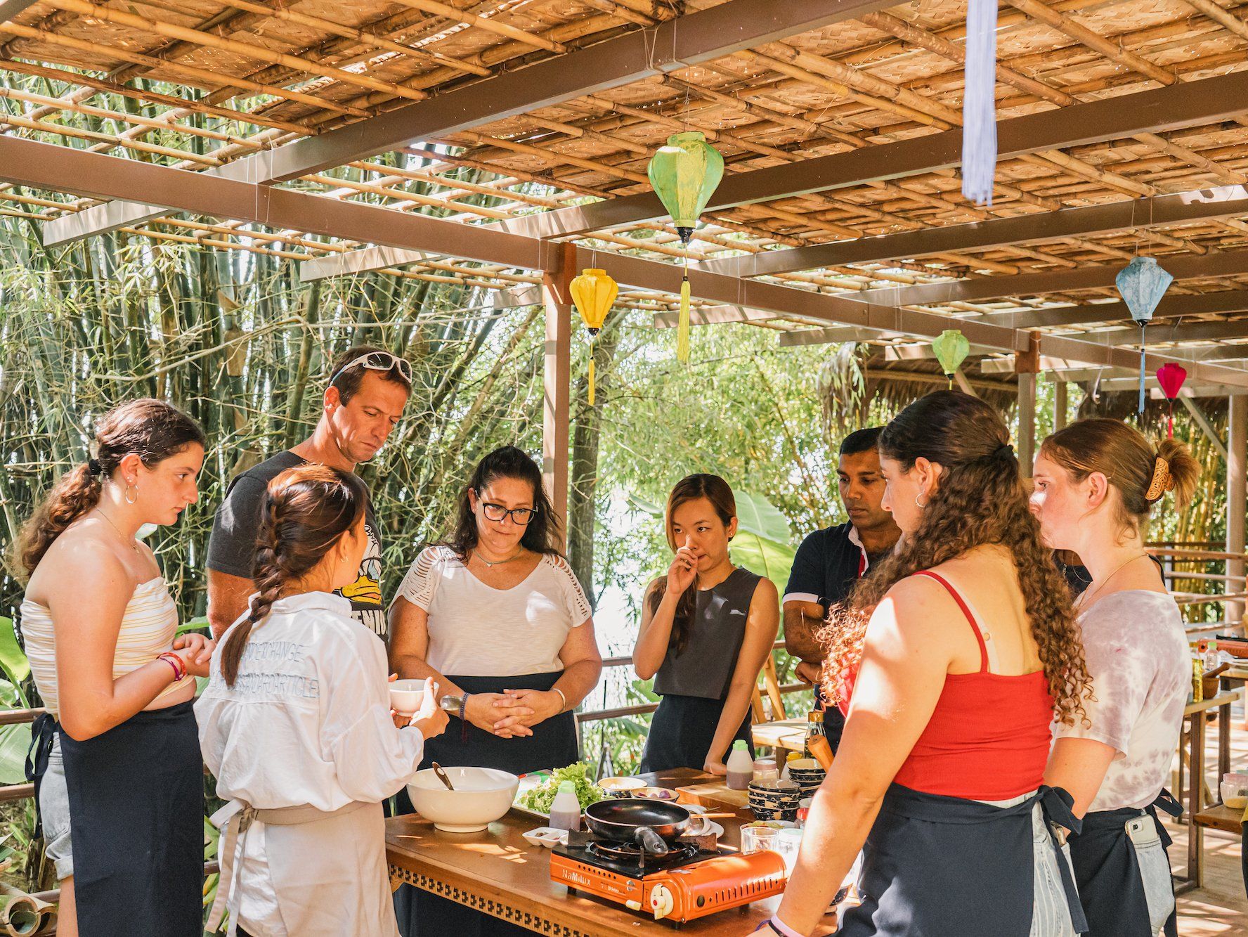 Adventurous Cooking Class on Bamboo Forest Island