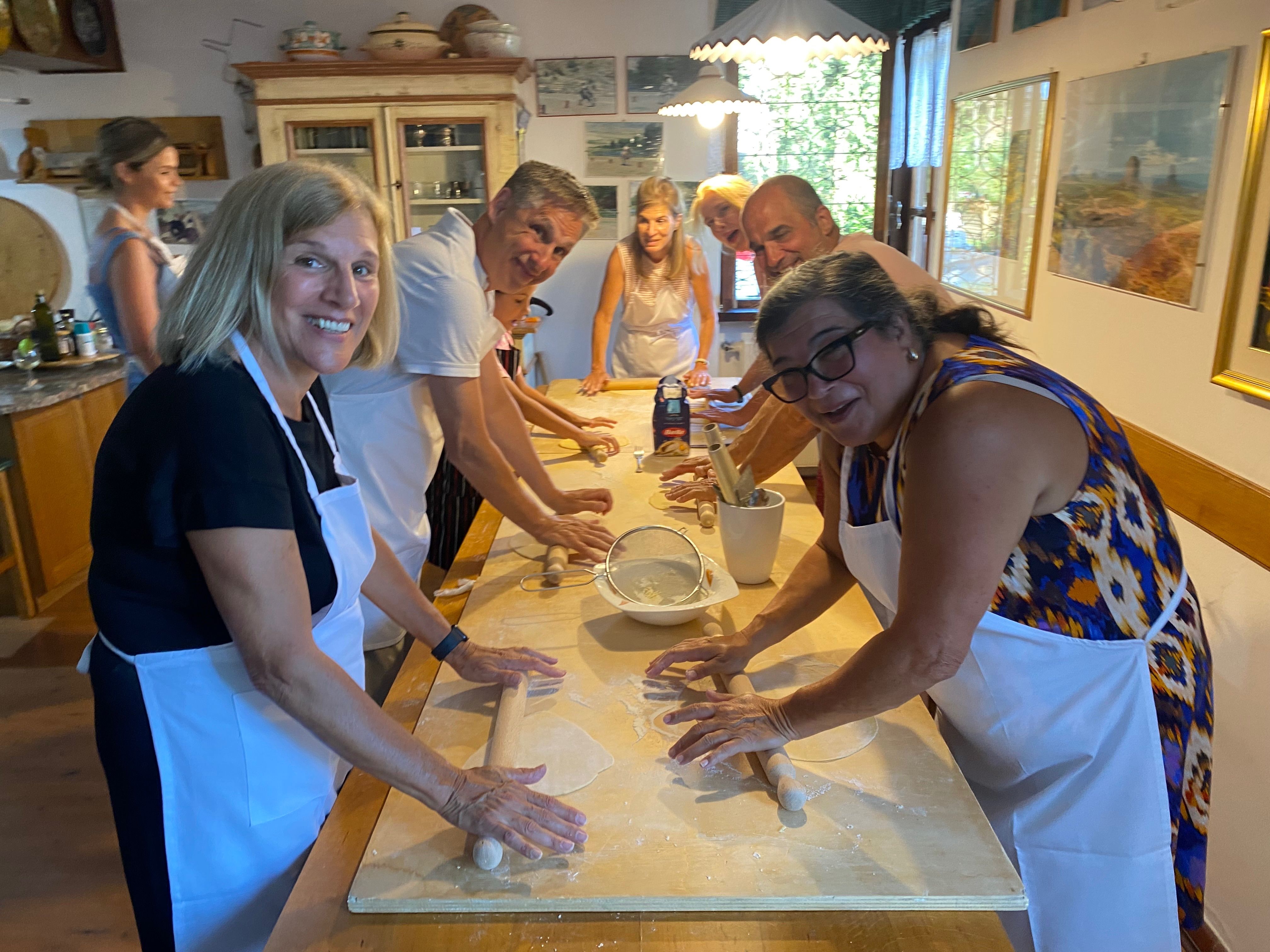 Private Italian Culinary Class in a Tuscan Villa near Cortona