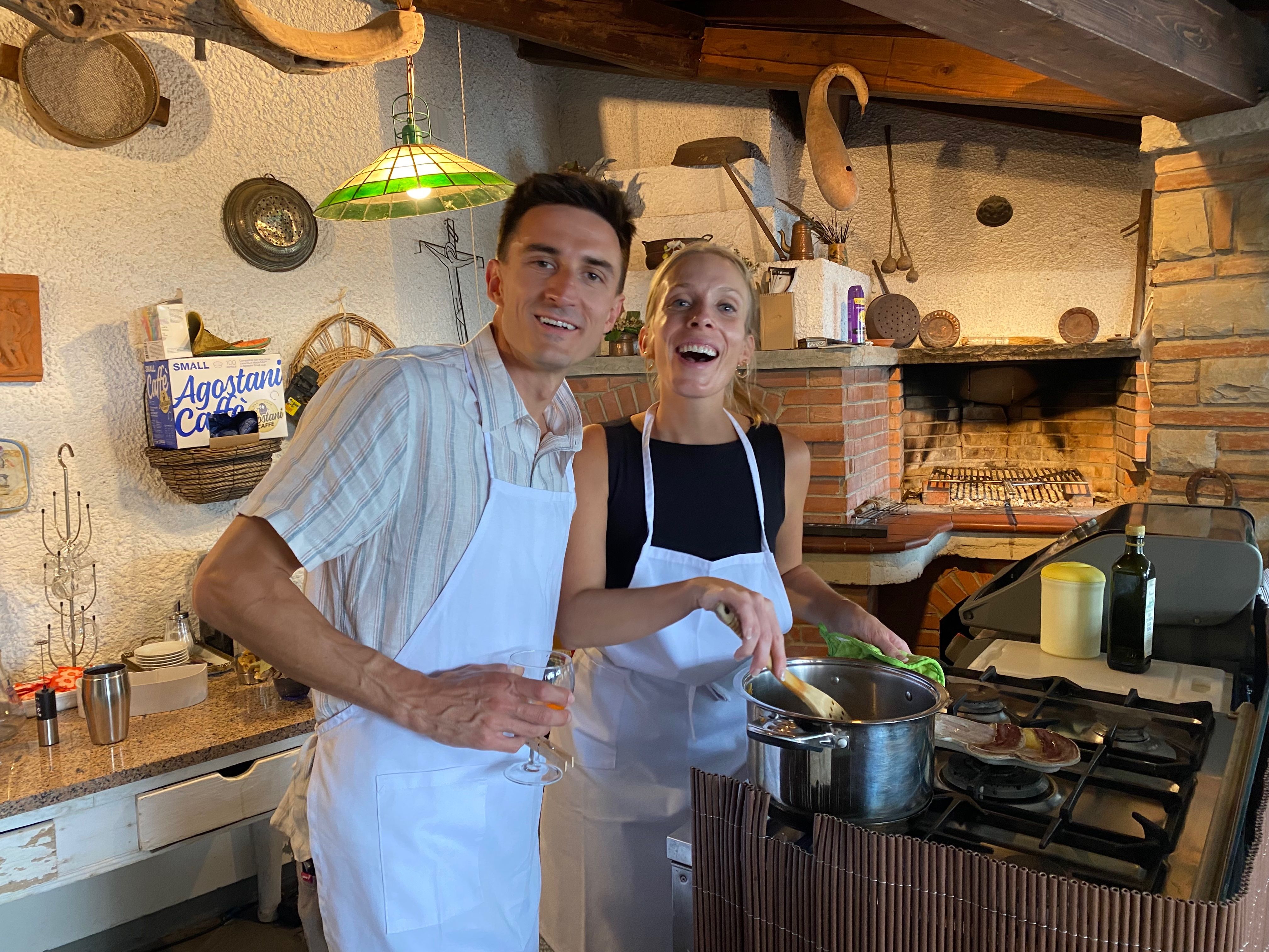 Private Italian Culinary Class in a Tuscan Villa near Cortona