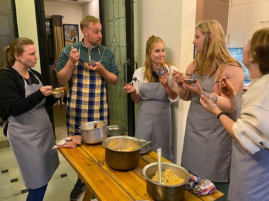 Learn a 6-Course Indian Meal in a Delhi Family Home