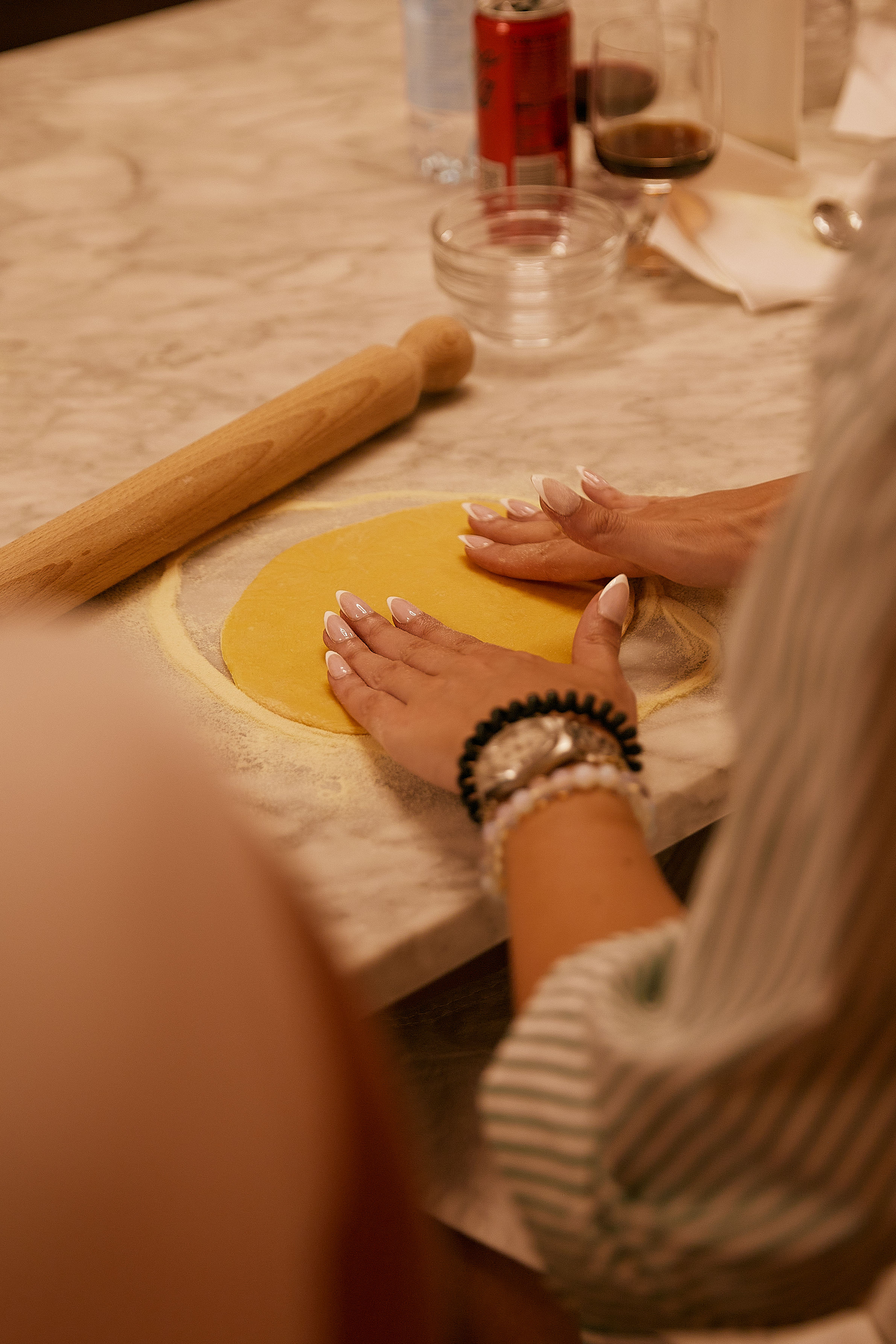 Handmade Pasta & Gelato Making with Tuscan Wine Experience in Florence