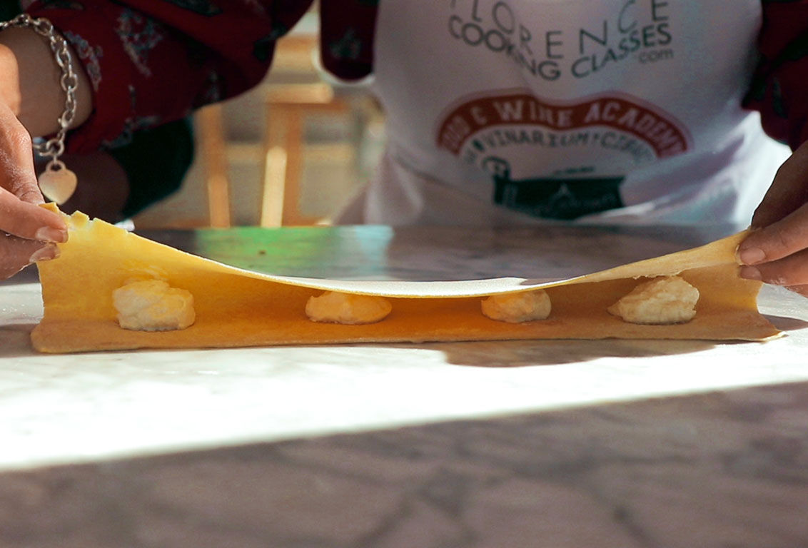 Handmade Pasta & Gelato Making with Tuscan Wine Experience in Florence