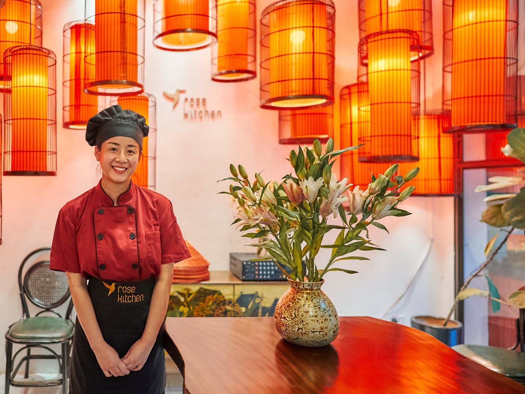 Rose Kitchen: Hanois Markt, Kochen & Geschichten mit kostenlosem Transfer