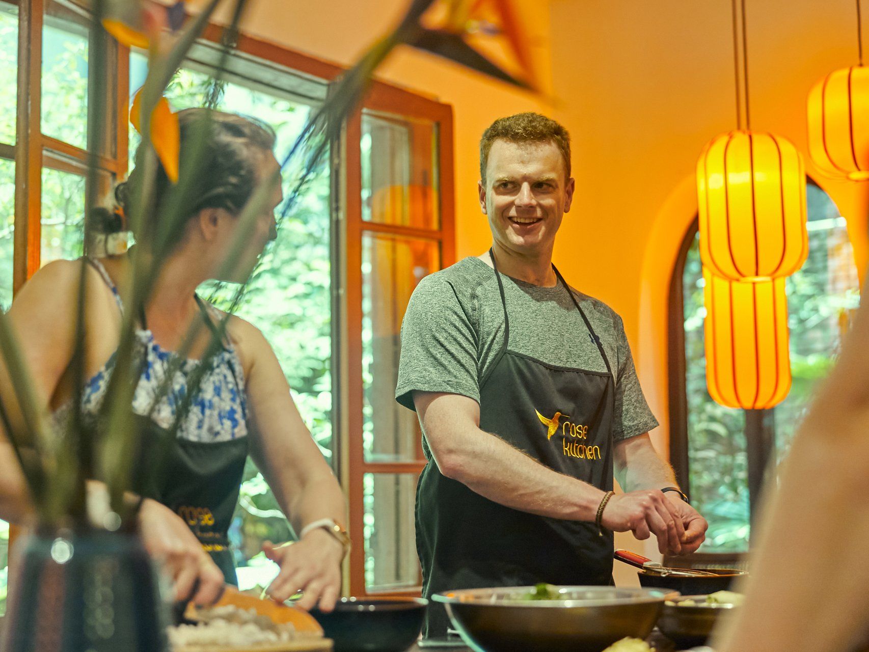 Rose Kitchen: Hanois Markt, Kochen & Geschichten mit kostenlosem Transfer