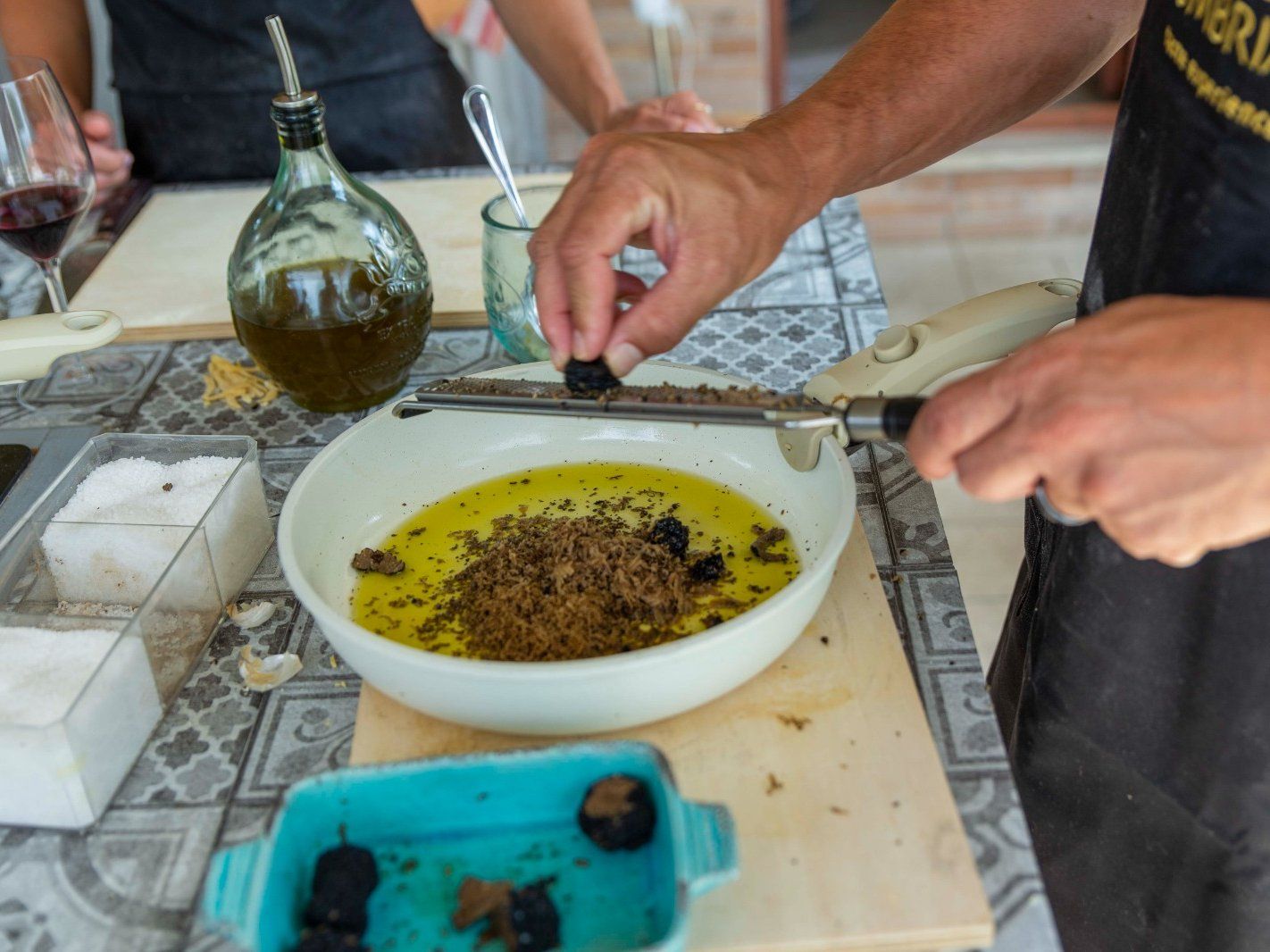 Umbrian Black Truffle & Handmade Pasta Masterclass with Wine Pairings
