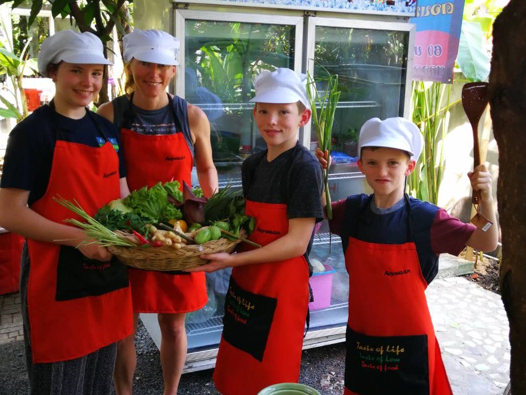 Cooking Class with Two Market Tours and River Boat Trip