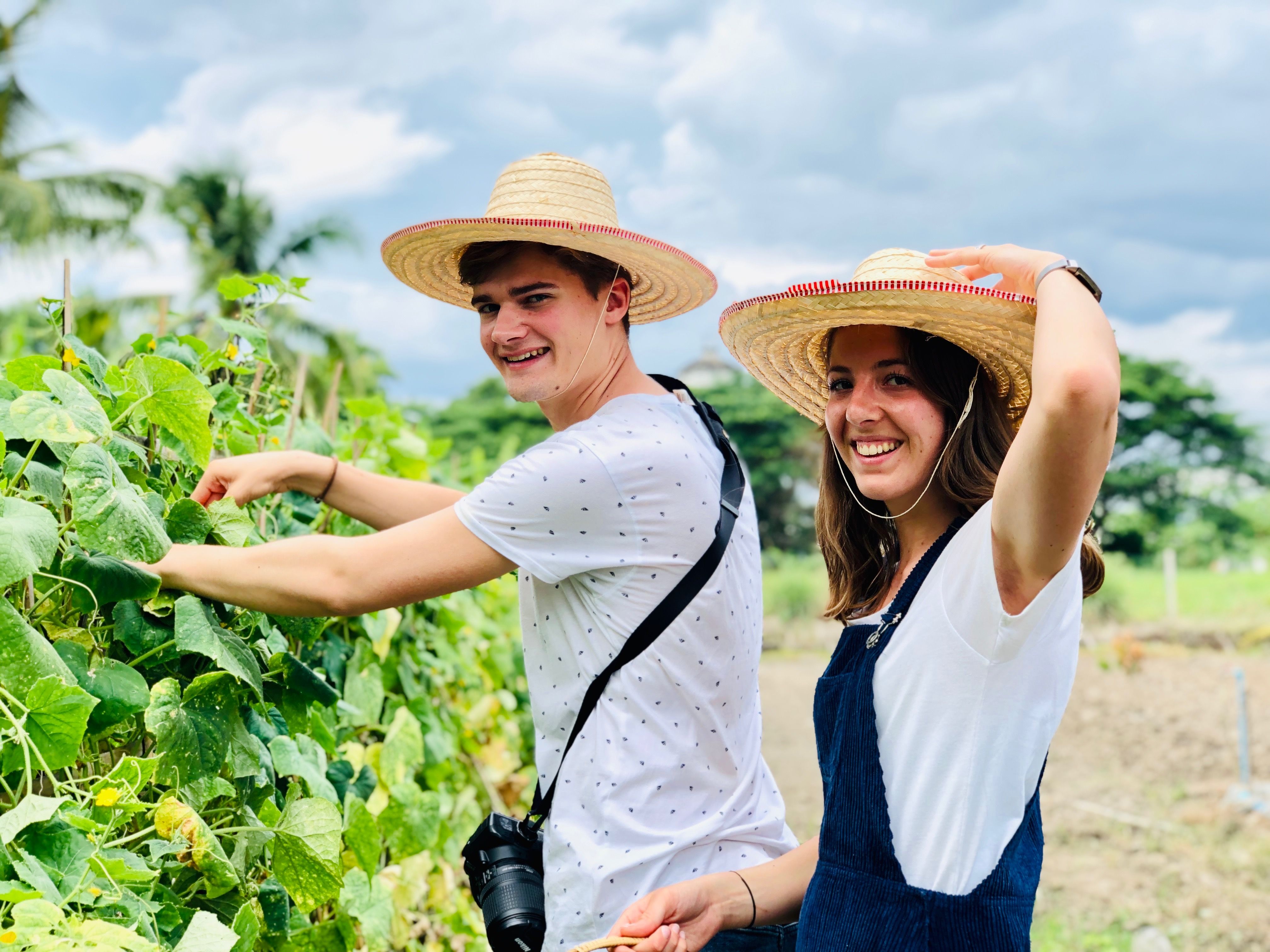 Thai Cooking Class at Organic Farm with Local Market Tour