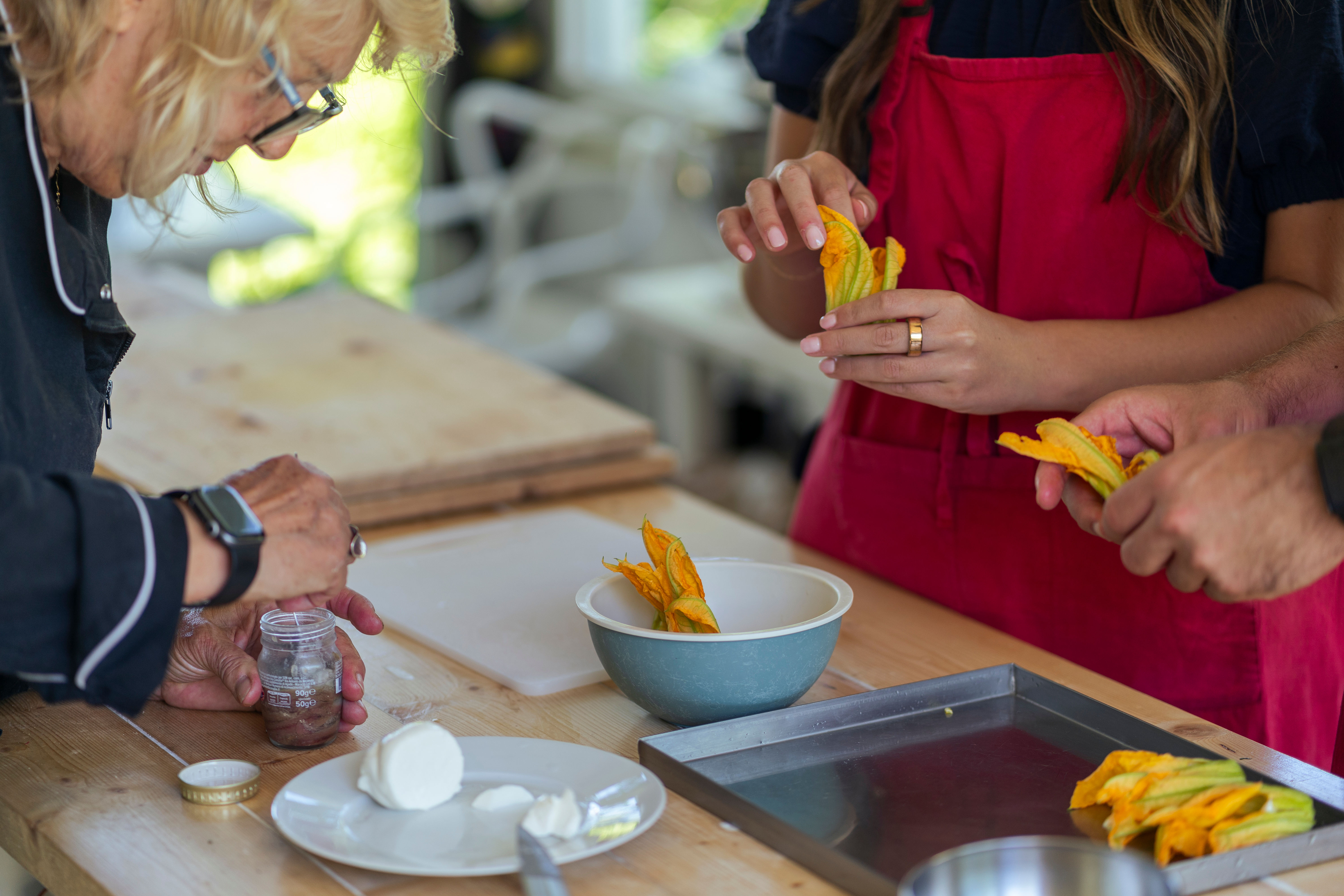 Cuisiner aux herbes sauvages dans la campagne romaine - Cours particulier
