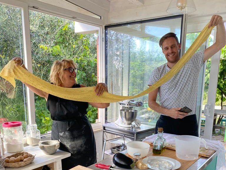 Cooking With Wild Herbs In The Countryside of Rome - Private Class