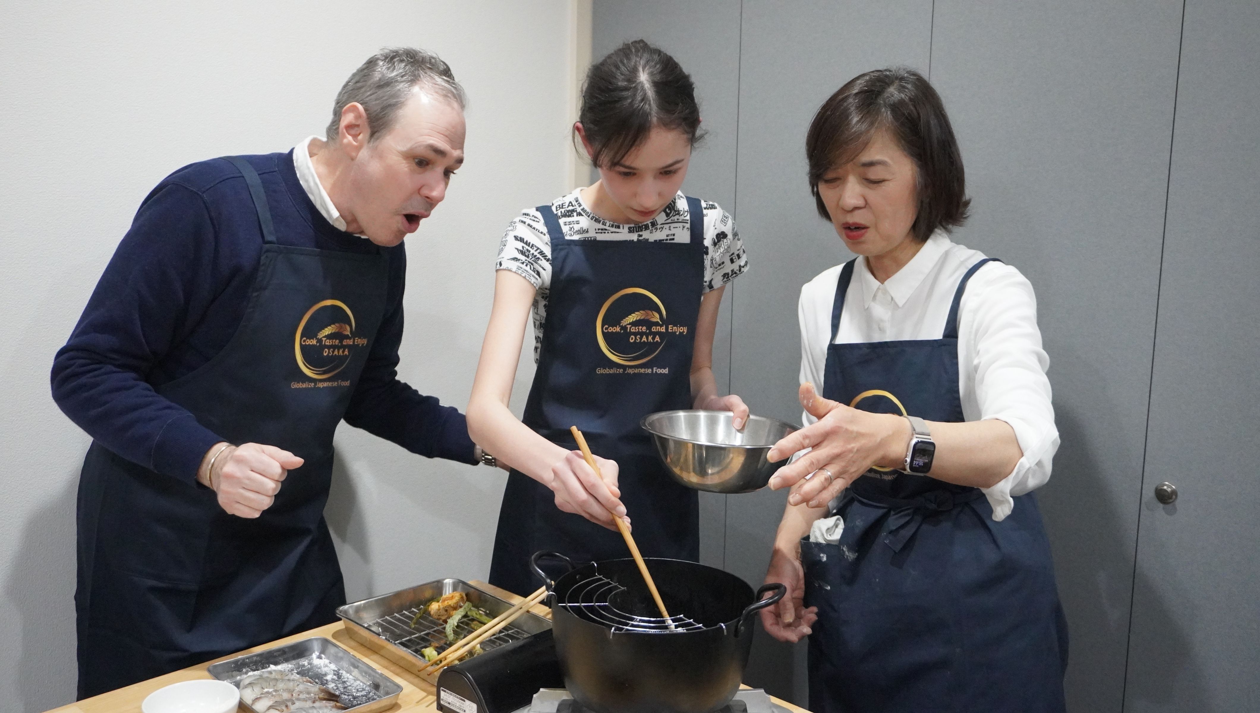 Flavors of Osaka: Home Cooking Class with 2 Menu Choices