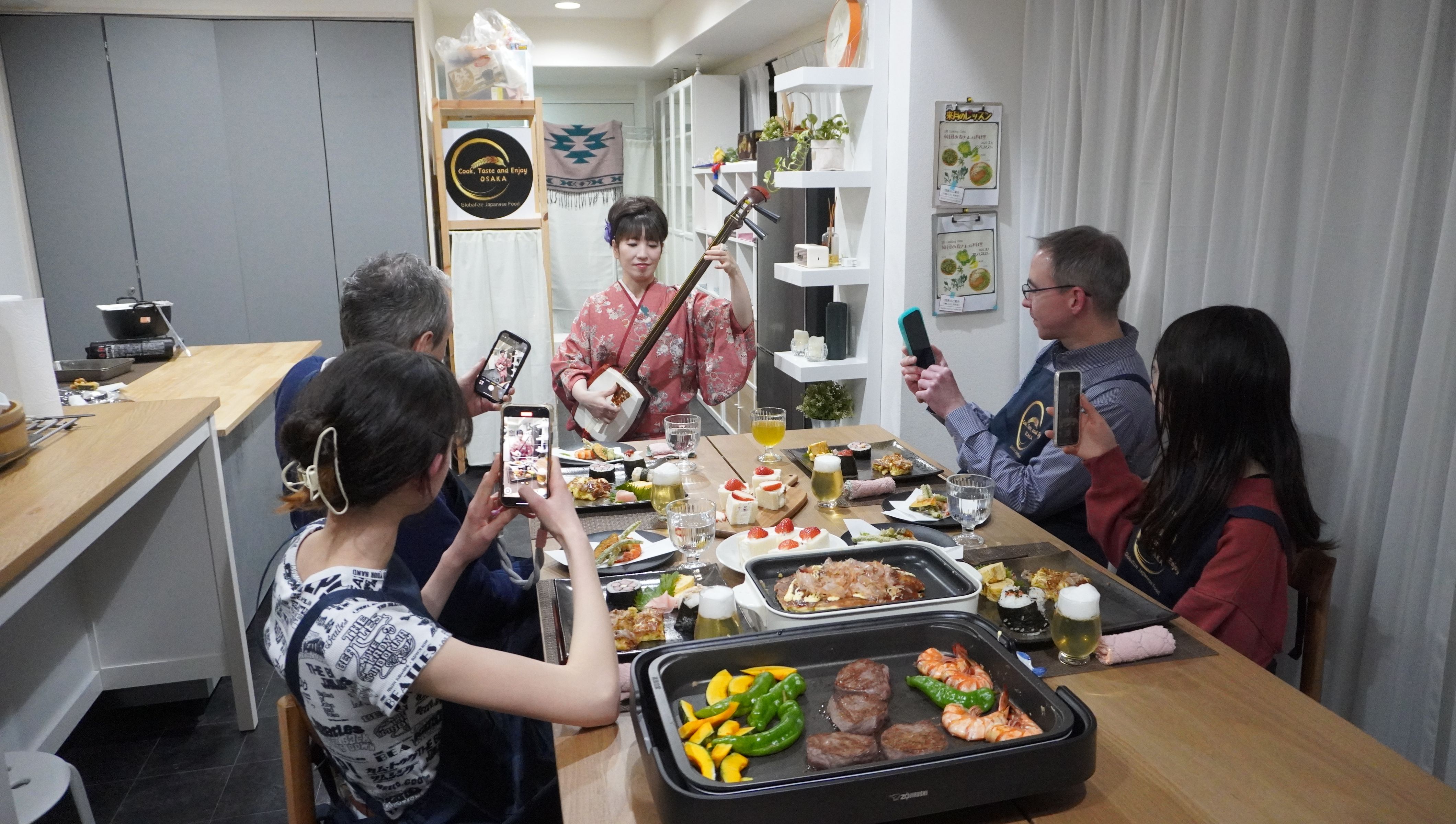 Flavors of Osaka: Home Cooking Class with 2 Menu Choices