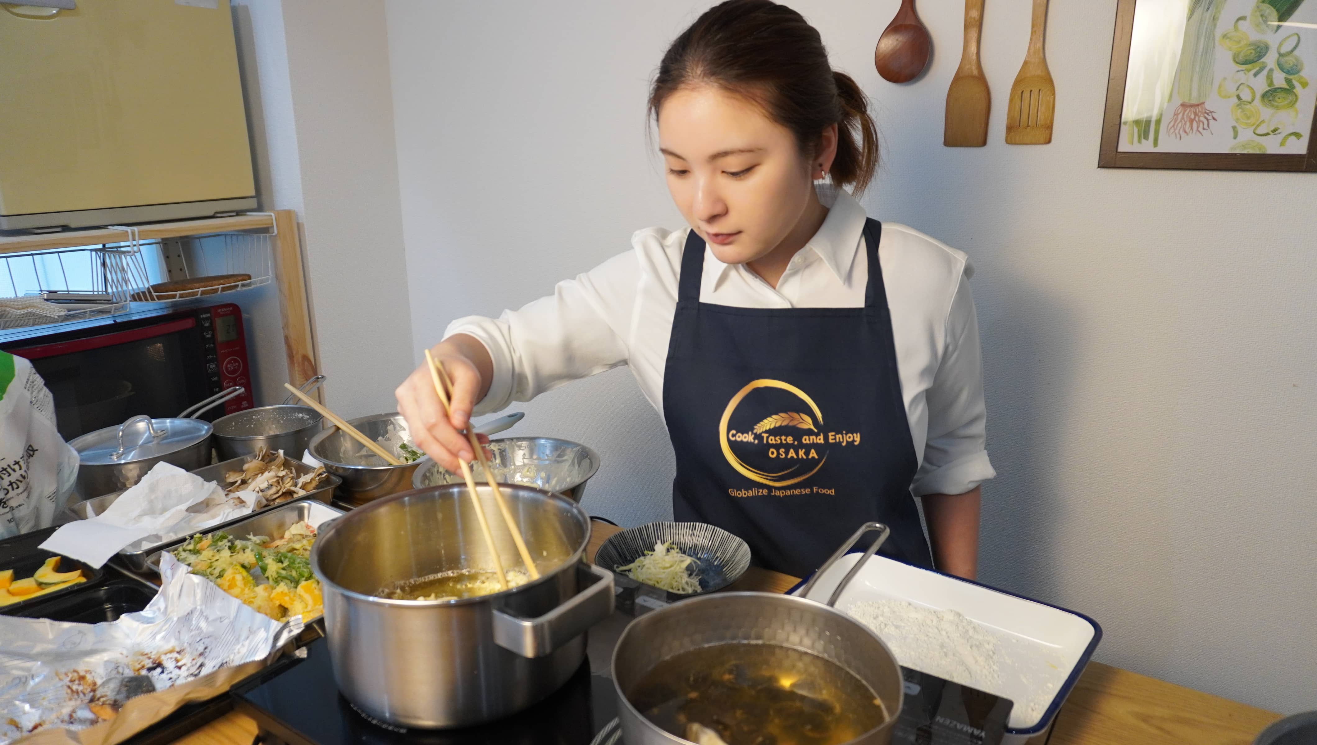 Flavors of Osaka: Home Cooking Class with 2 Menu Choices