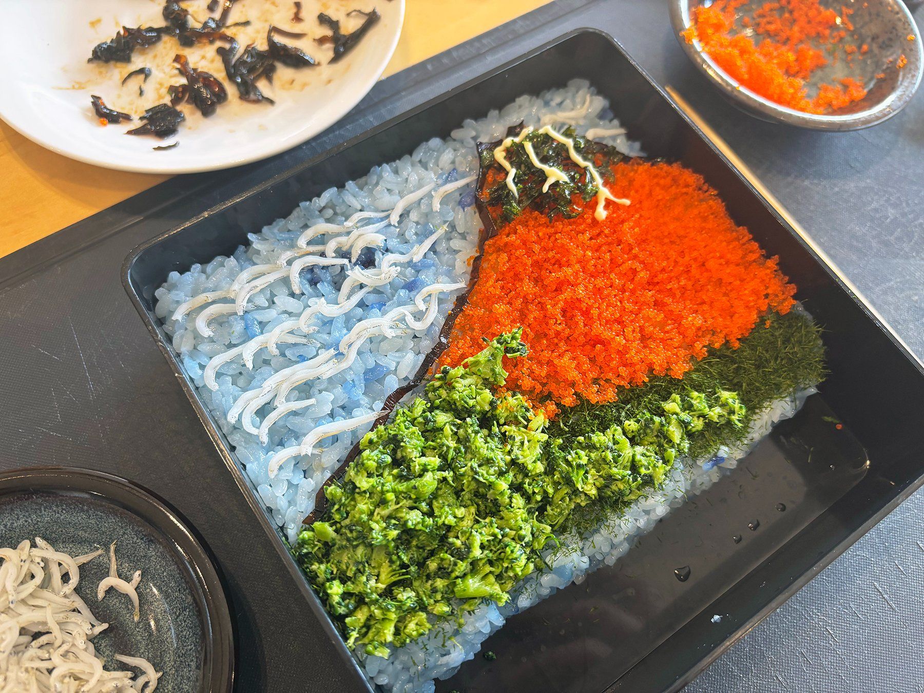 Hokusai Red Fuji–Inspired Character Bento Art Experience