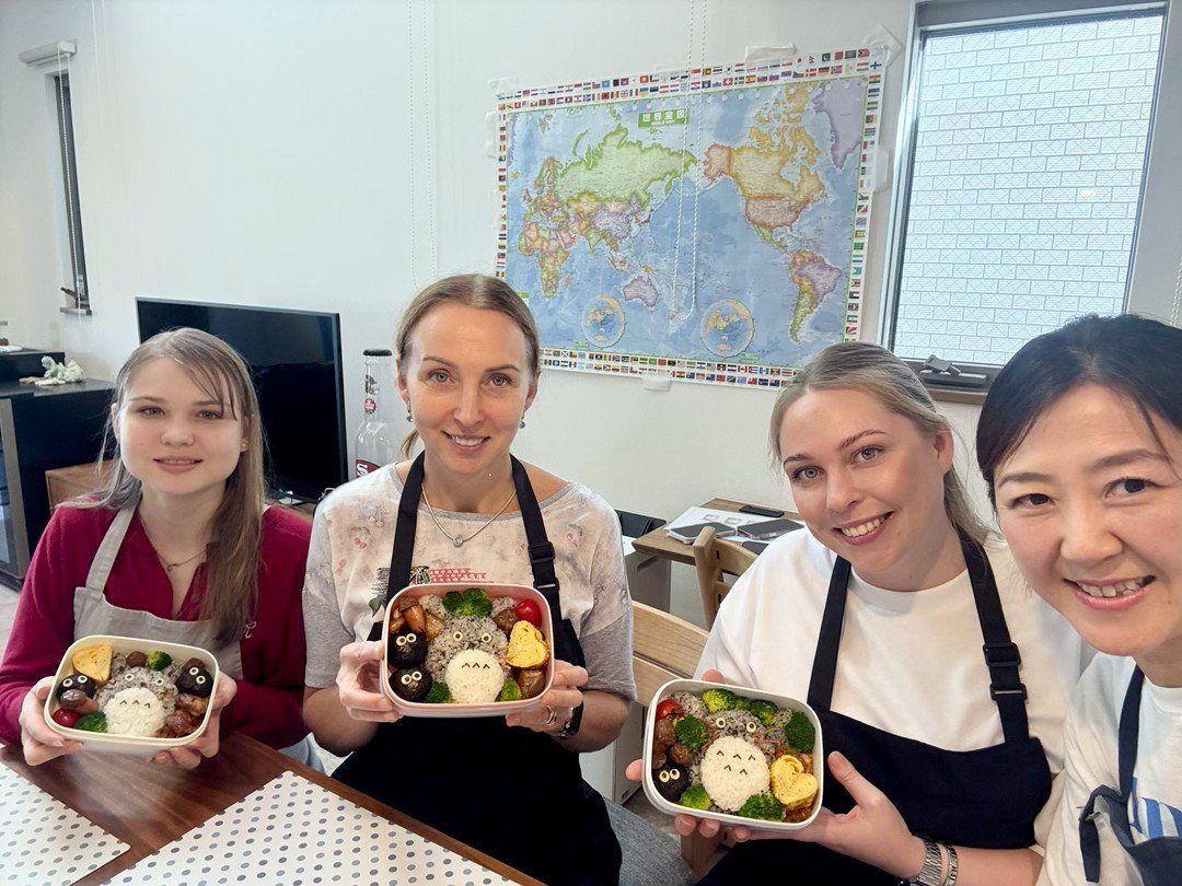 Create Your Own Japanese Character Bento Cooking Class