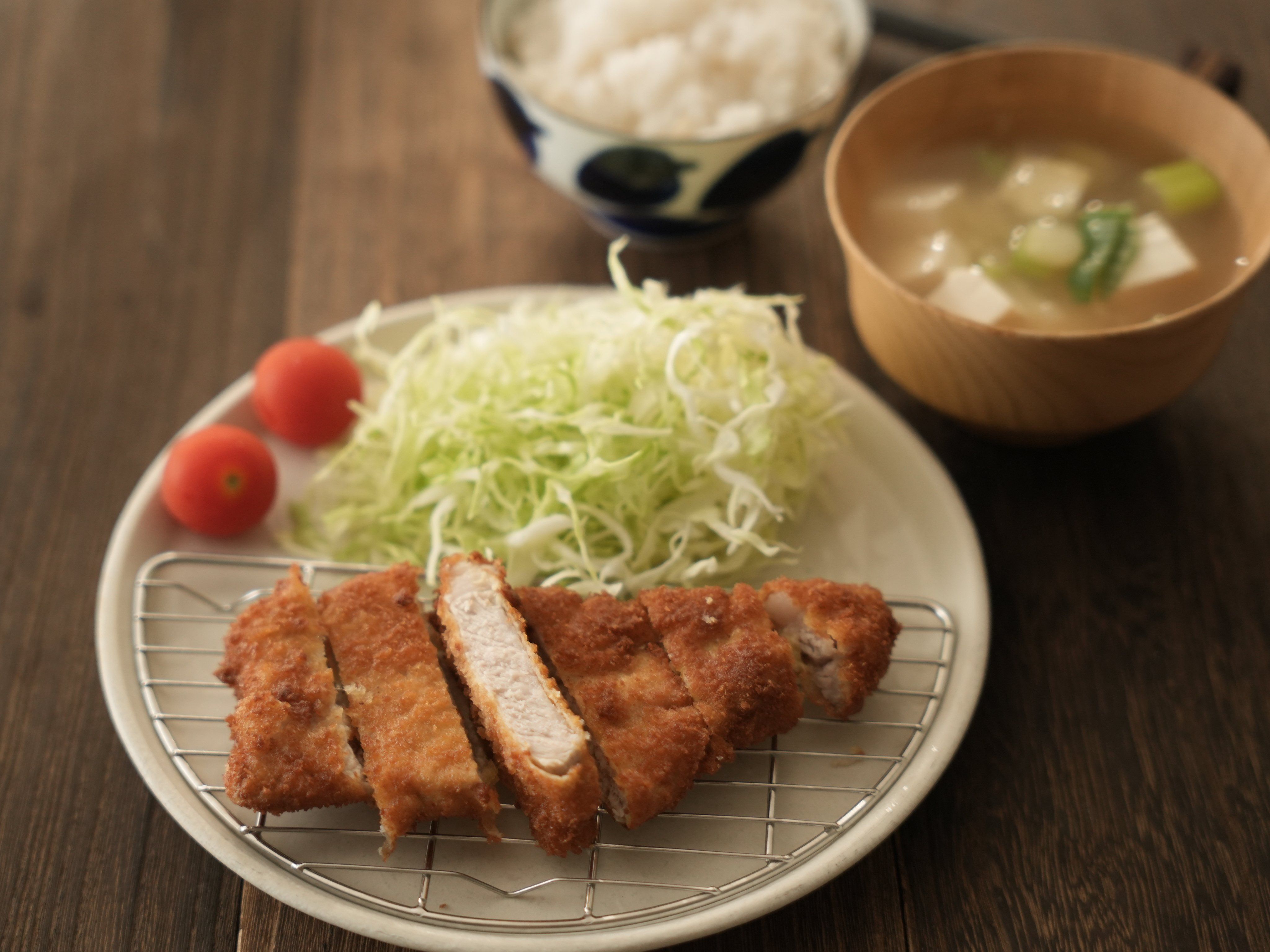 Crispy Tonkatsu & Heartwarming Miso Soup: Classic Japanese Home Cooking