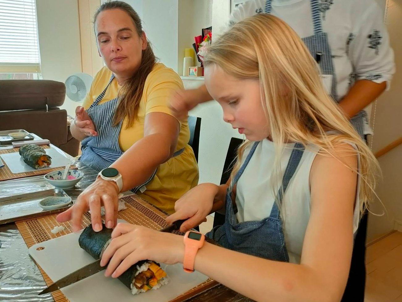 Traditional Japanese Sushi Rolls & Japanese Rolled Omelette Making with a Pro Chef + Local Supermarket Tour