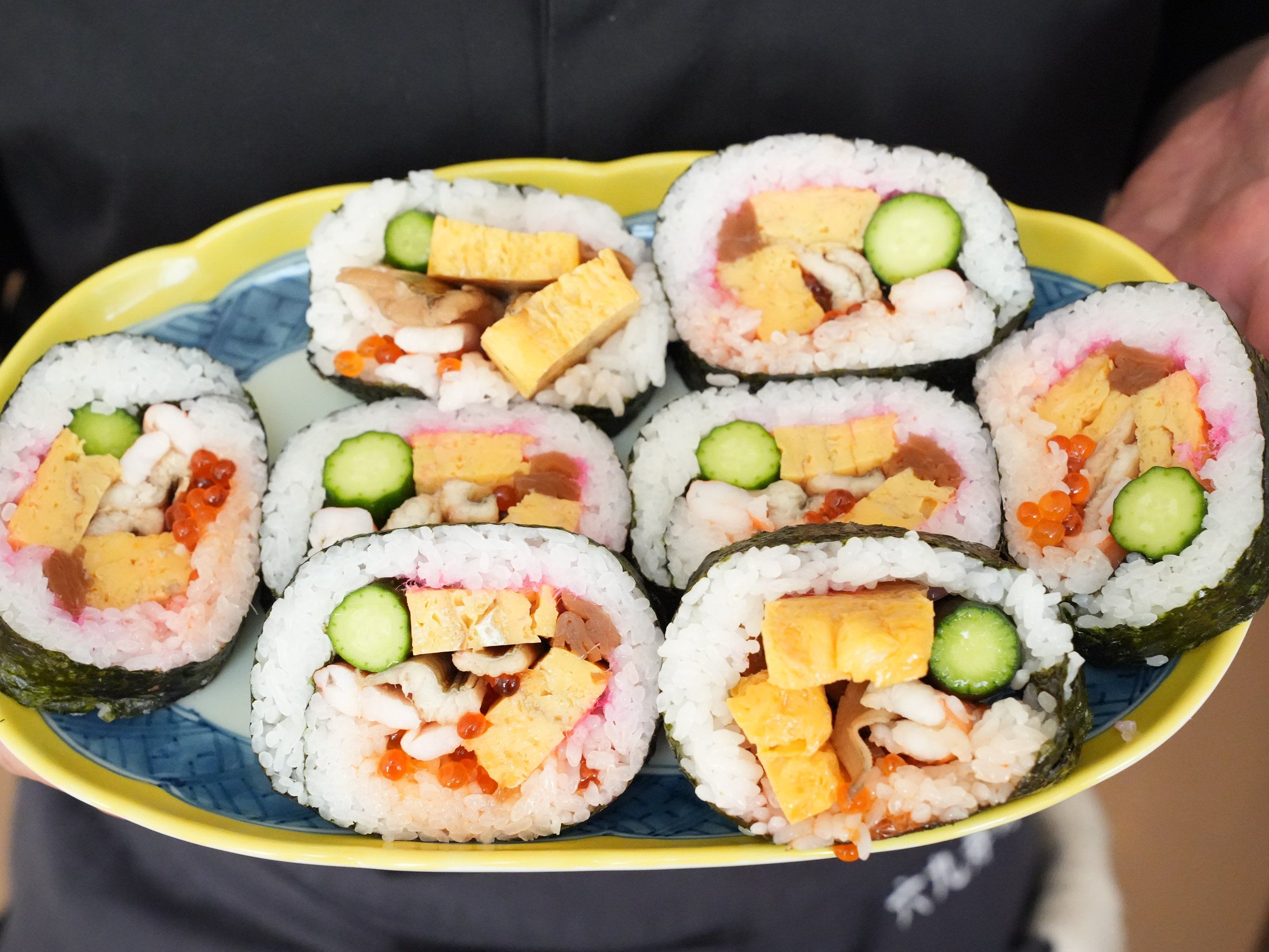 Traditional Japanese Sushi Rolls & Japanese Rolled Omelette Making with a Pro Chef + Local Supermarket Tour