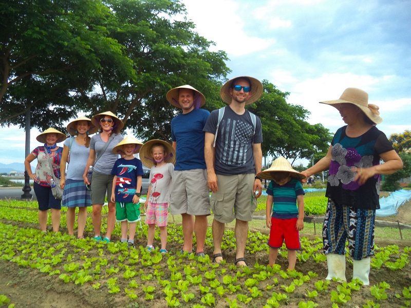 Vietnamese Home Cooking Class with Farming, Market Tour, and Coffee Tasting