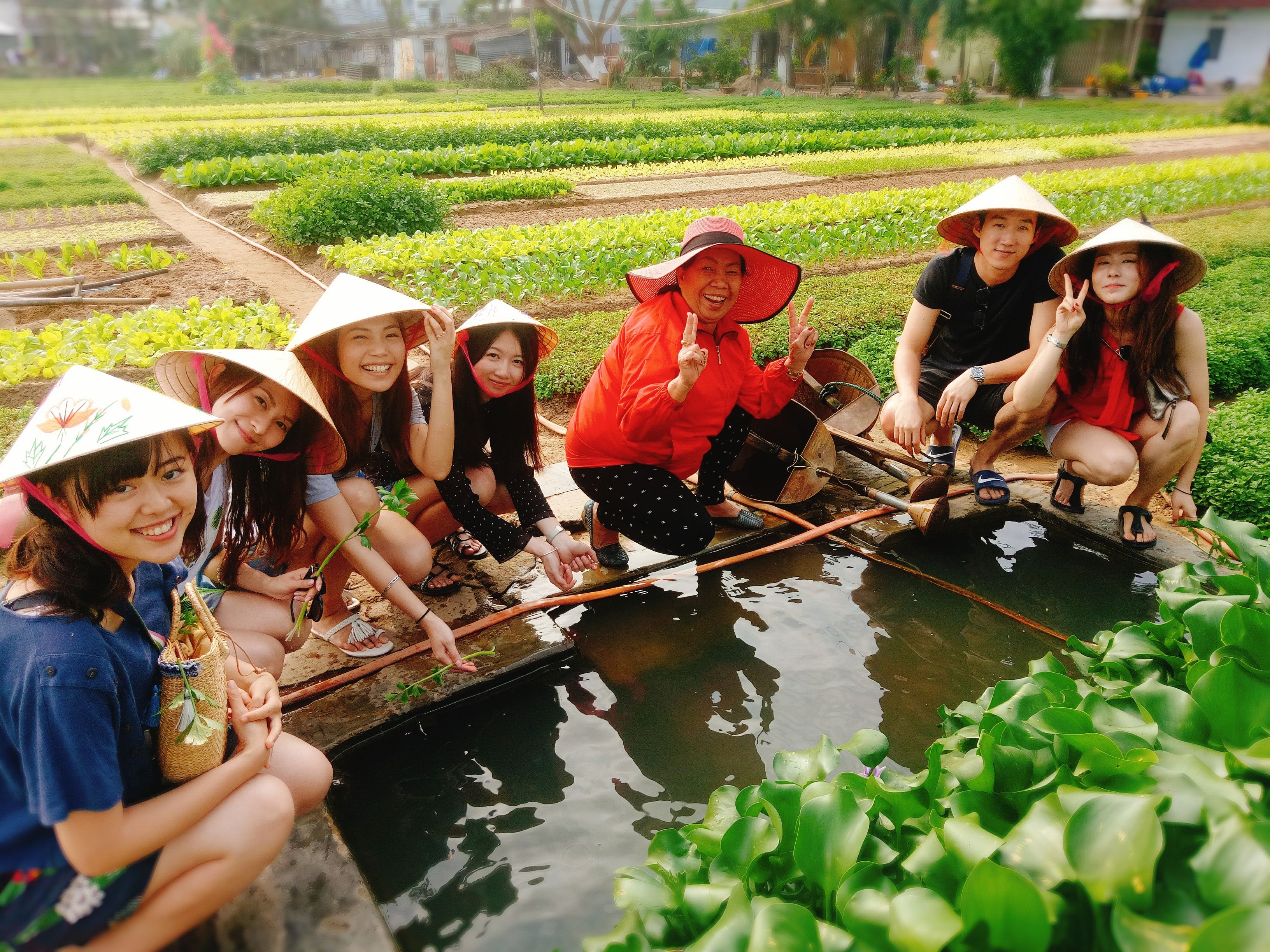 Vietnamese Home Cooking Class with Farming, Market Tour, and Coffee Tasting