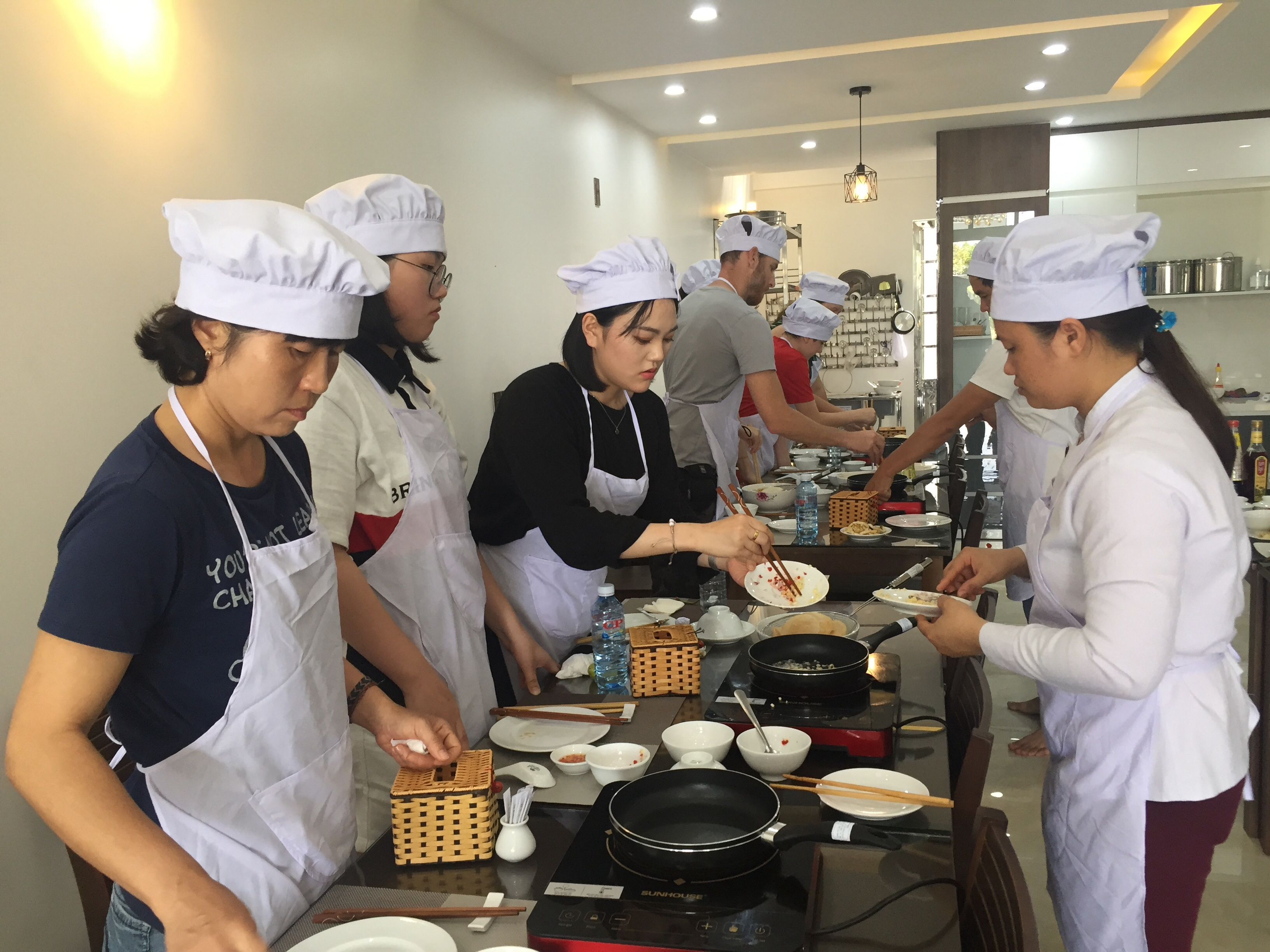 Cooking Class with Farming Experience and Market Tour in Danang