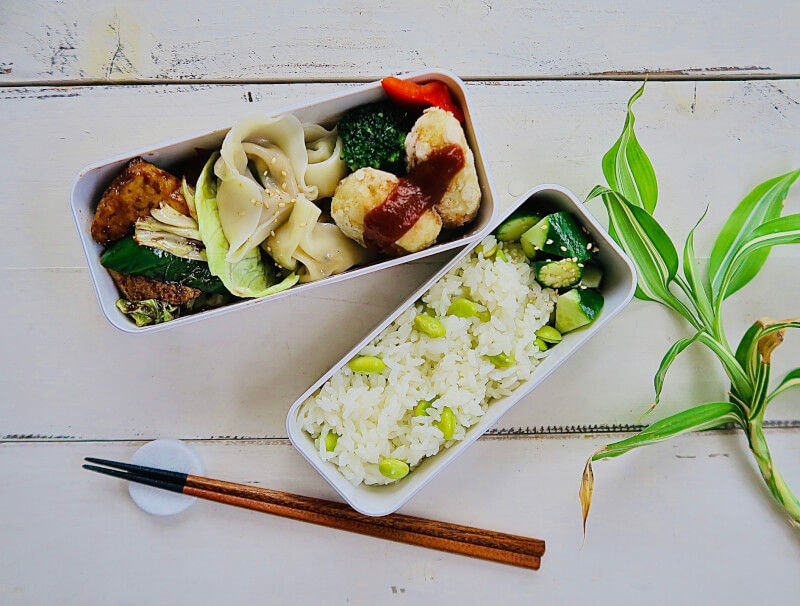 Delicious Japanese Cooking with Bento Box