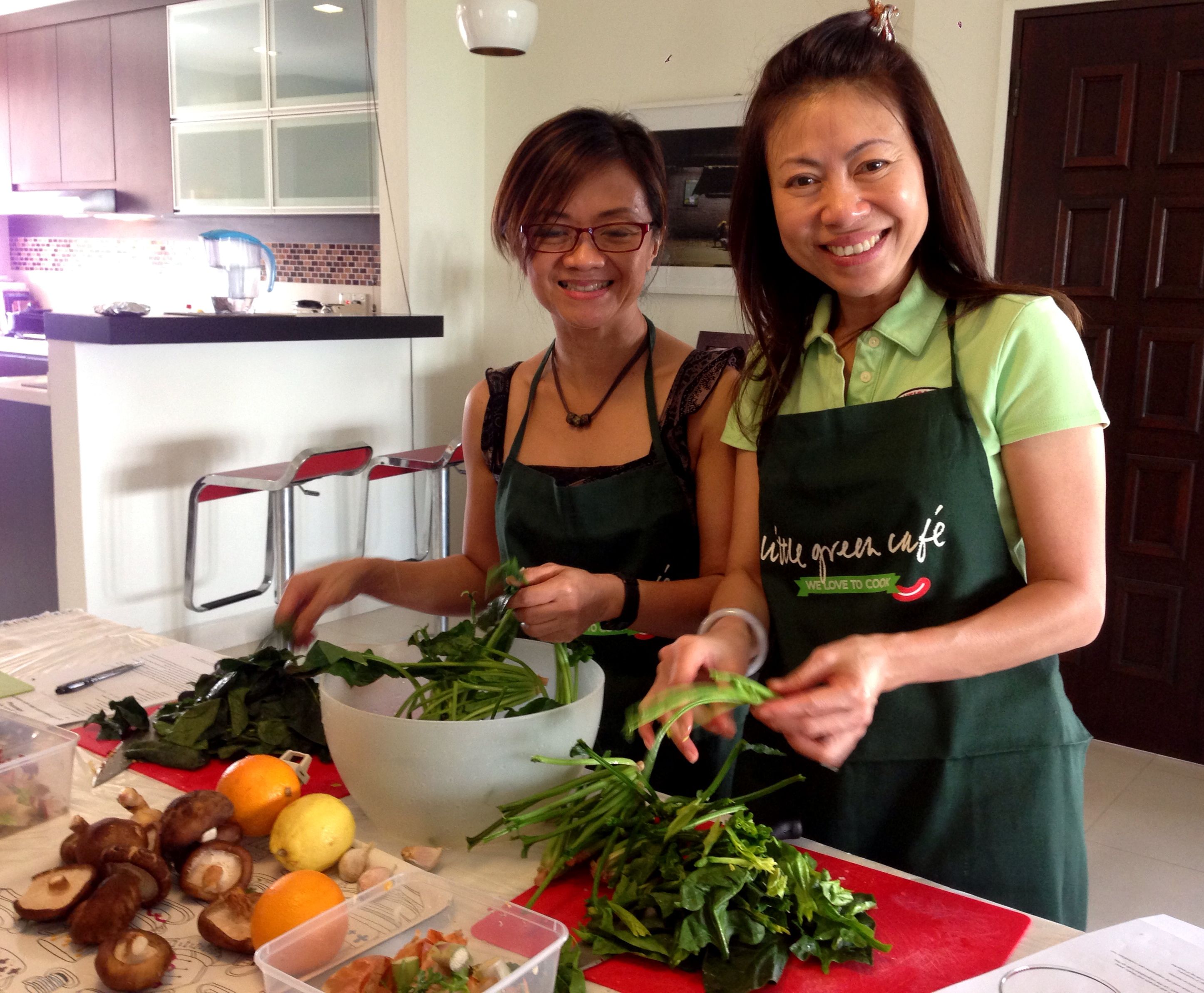 Exciting Vegetarian Cooking with Little Green Kitchen