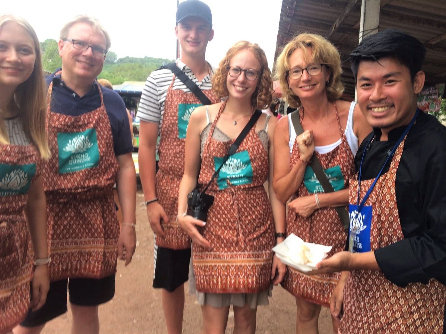 Morning Cooking Program with Market Tour with Thai Master Chef at Sukho Cuisine Koh Lanta