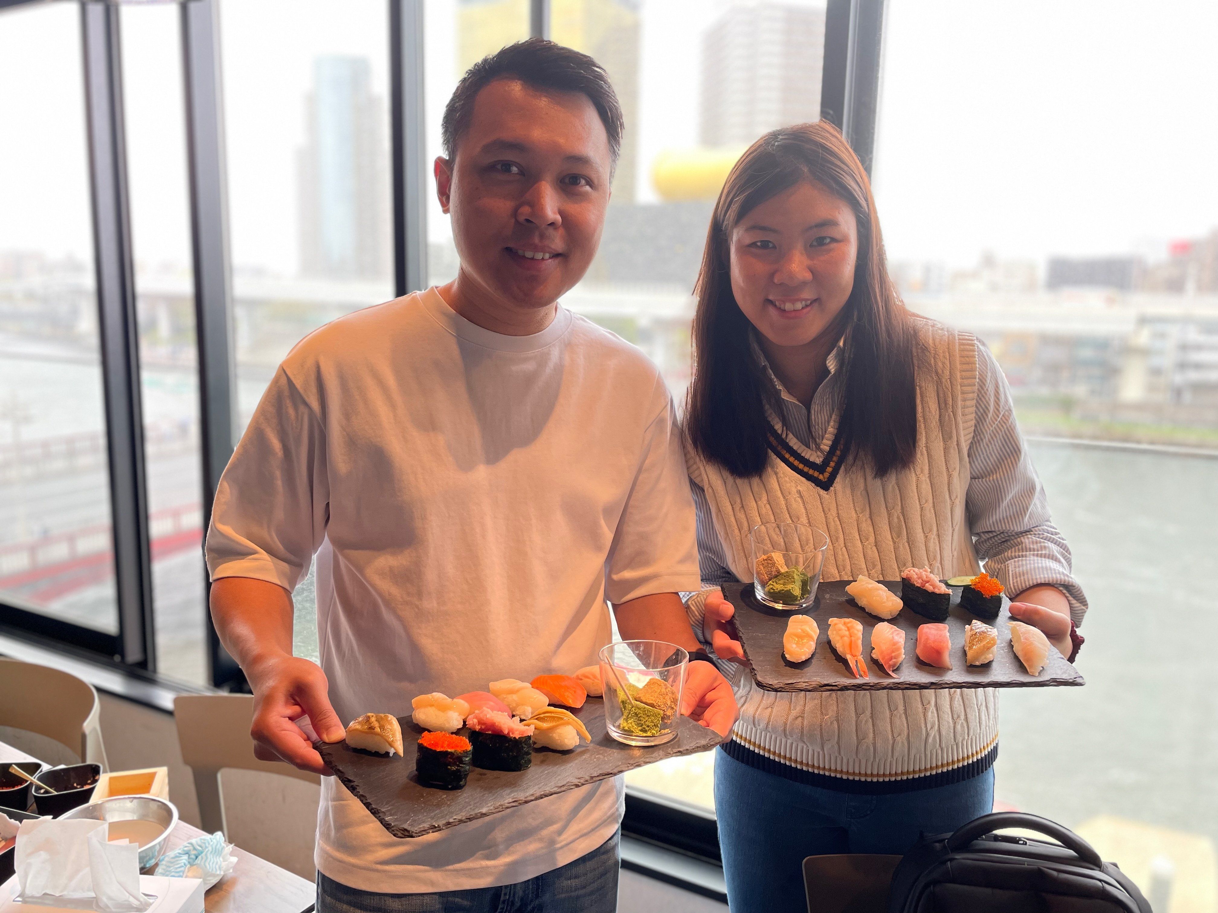 Sushi Making with a Professional Chef in Asakusa