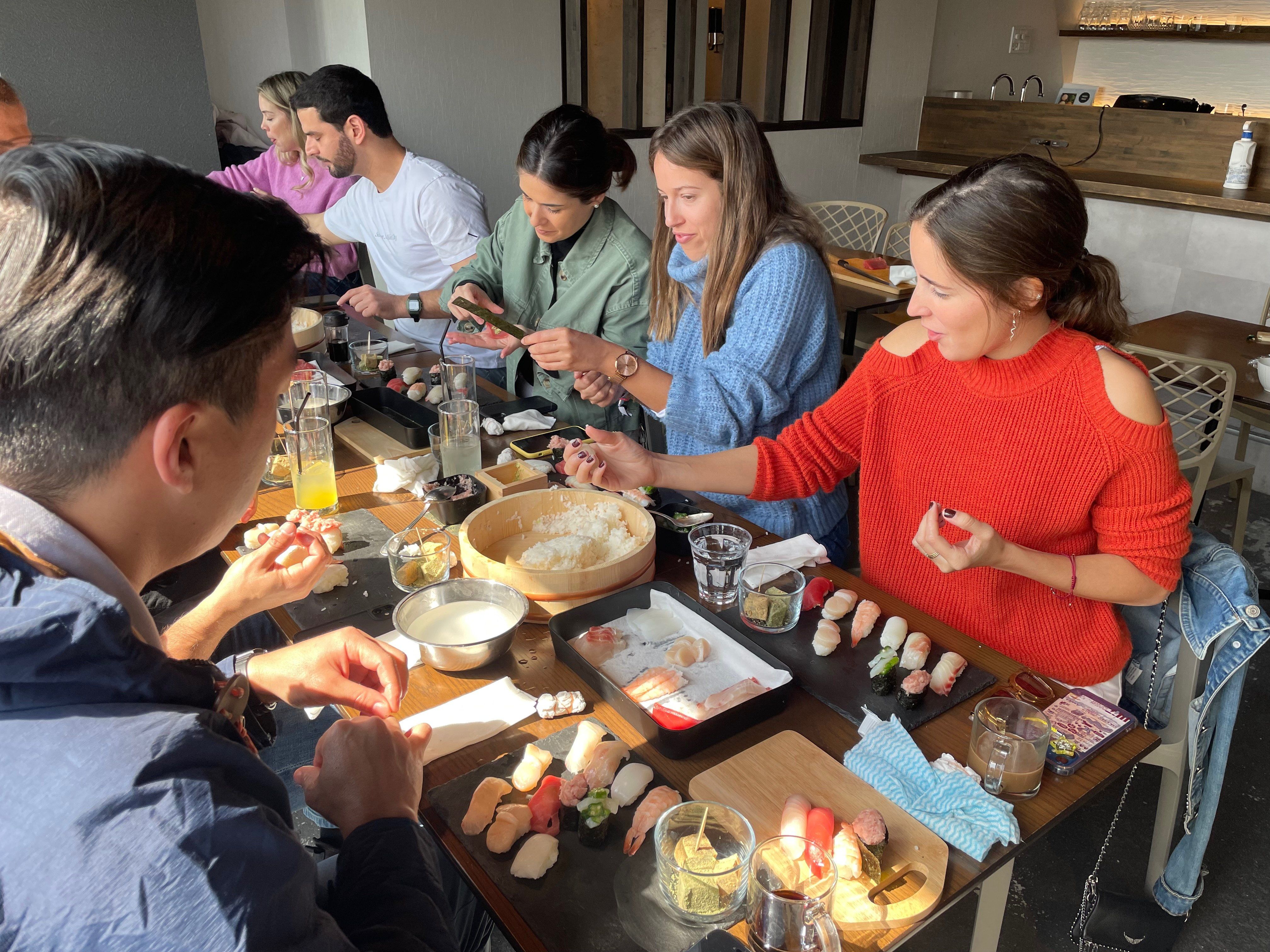 Sushi Making with a Professional Chef in Asakusa
