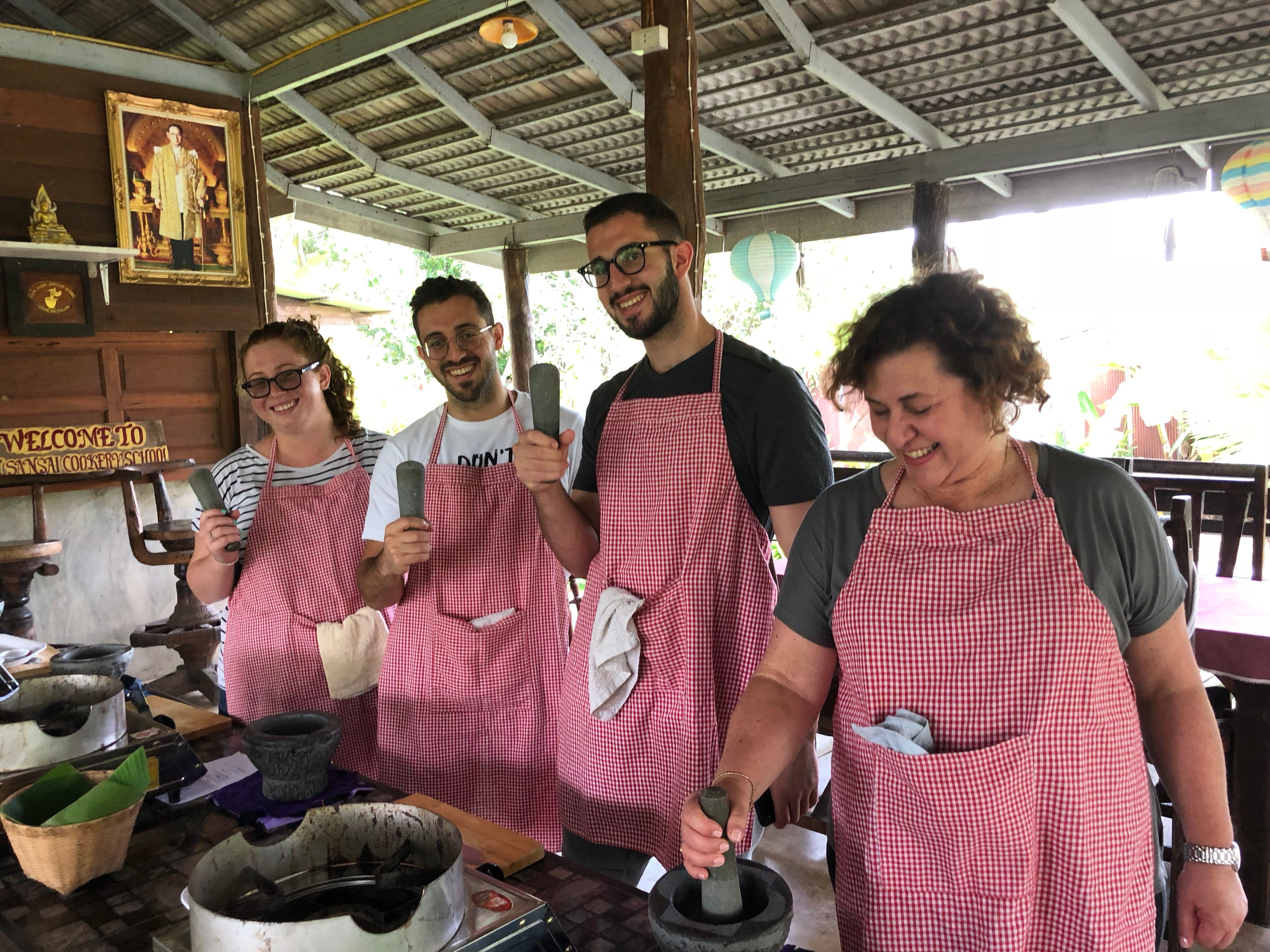 Authentic Thai Cooking in a Garden with Easy and Simple Recipe