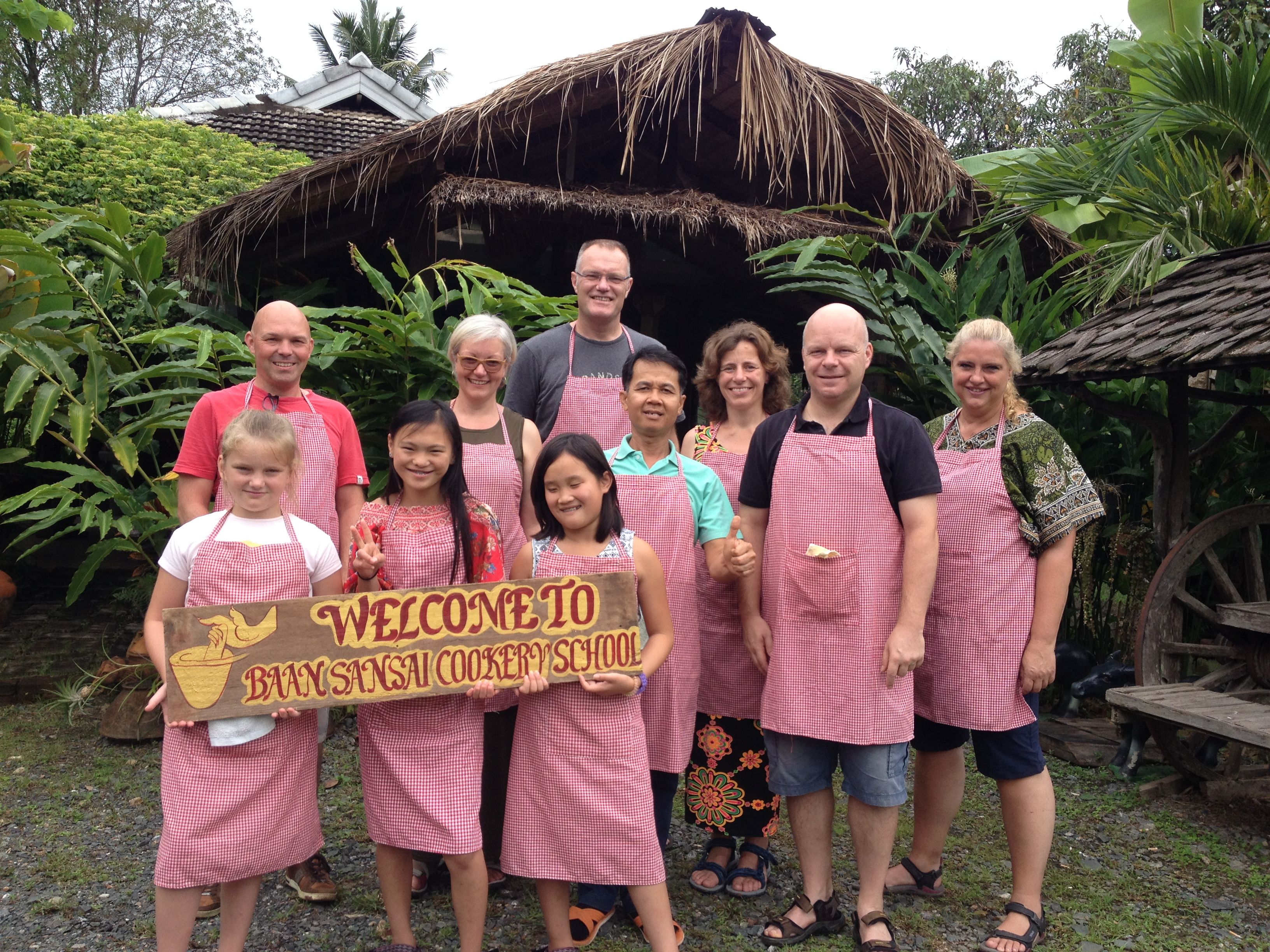 Authentic Thai Cooking in a Garden with Easy and Simple Recipe