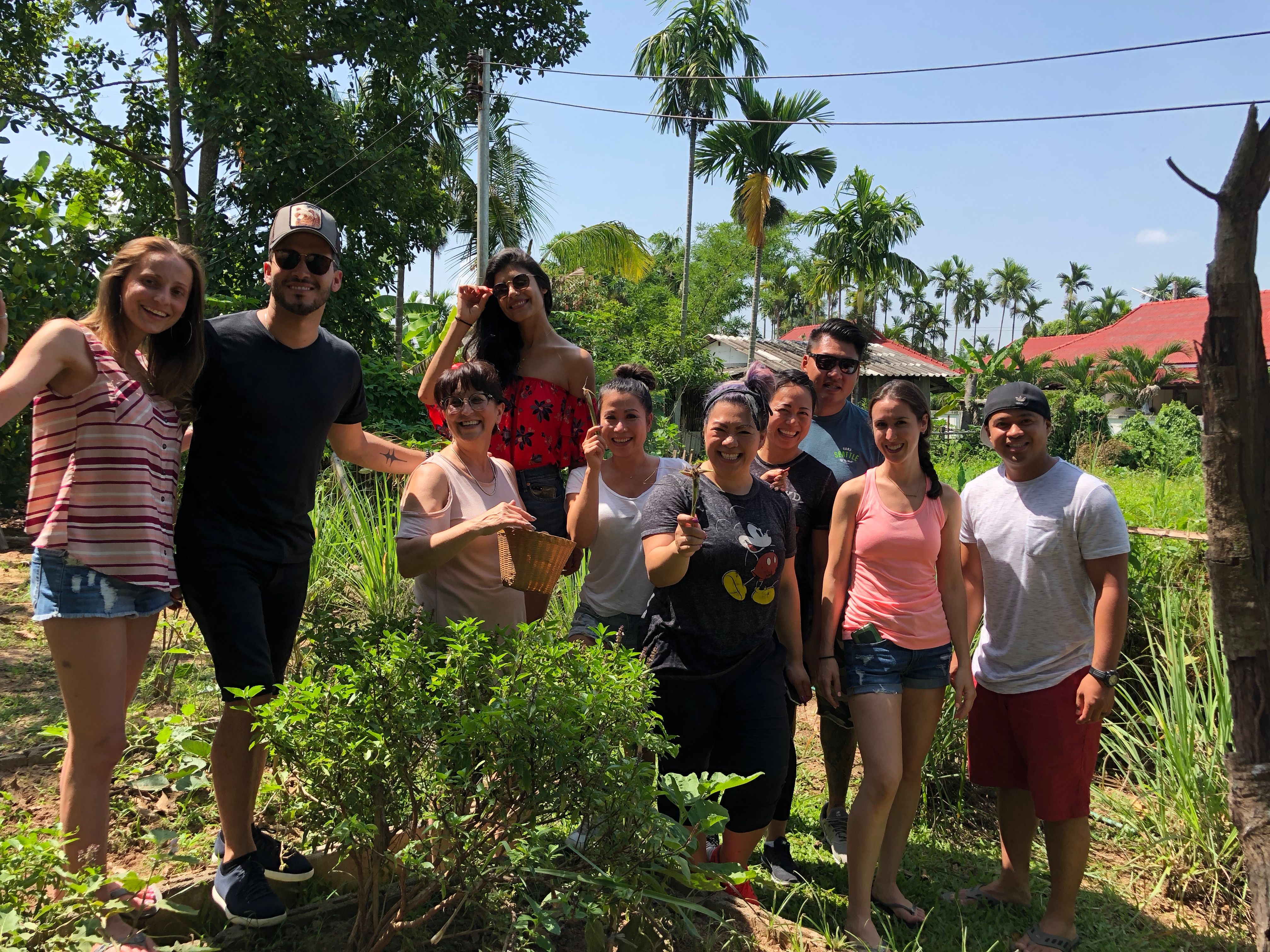 Authentic Thai Cooking in a Garden with Easy and Simple Recipe