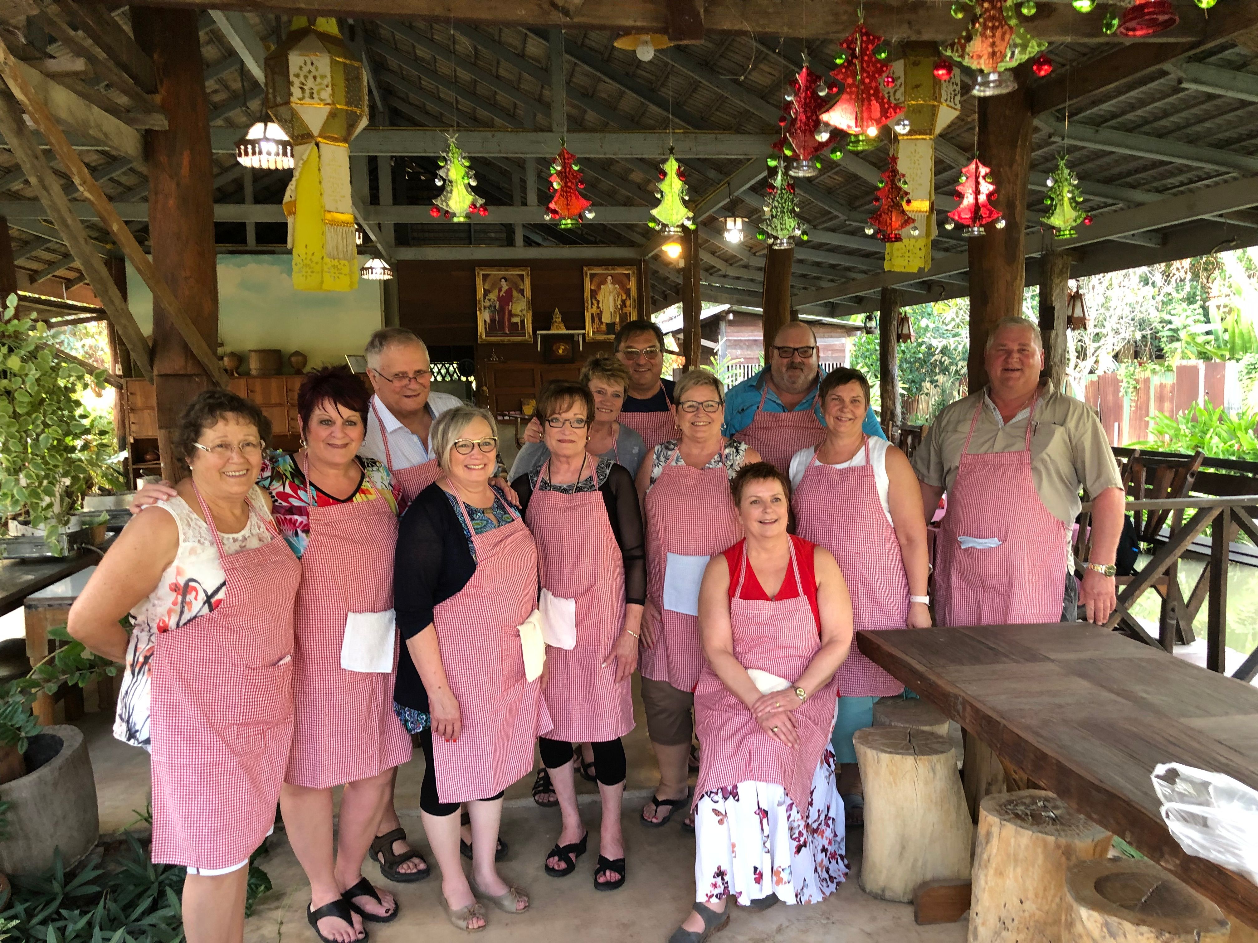 Authentic Thai Cooking in a Garden with Easy and Simple Recipe