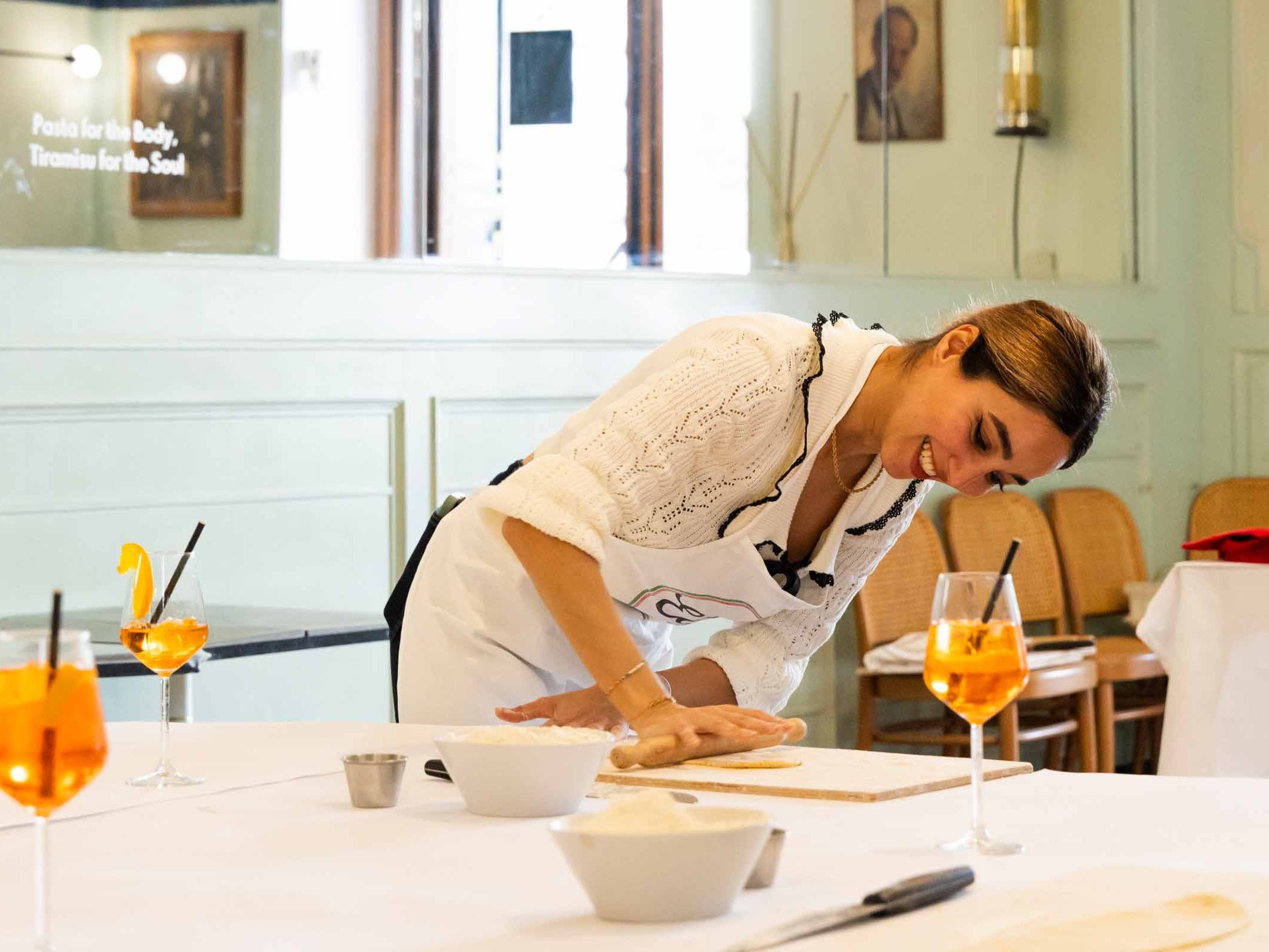 Enjoy Spritz and Pasta Making in Piazza Navona – Workshop of Spritz and Pasta