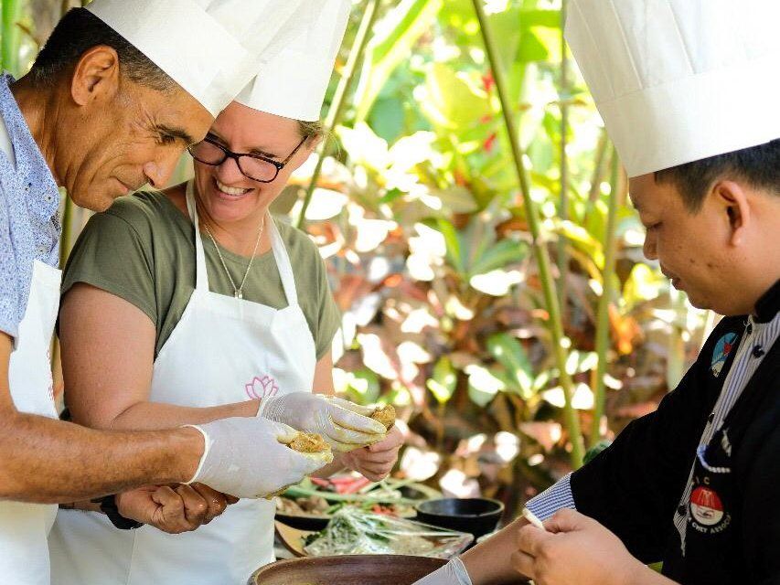 Scenic Balinese Cooking Class and Market Tour in Ubud Countryside