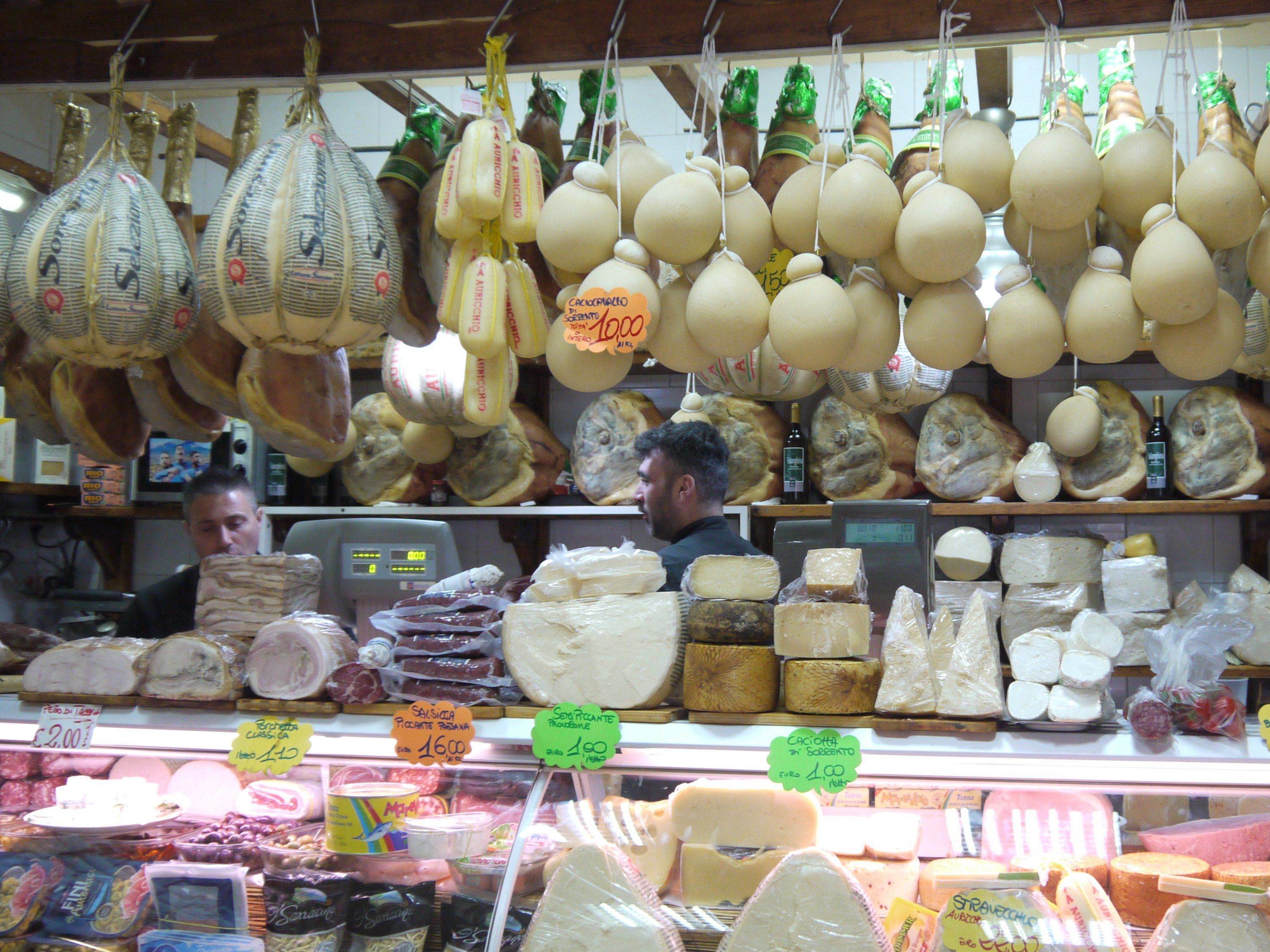 Exploring and taste local food markets with Riccardo